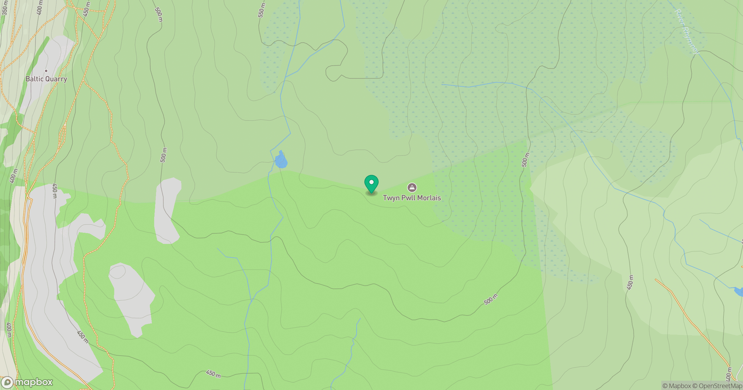 Merthyr Common location map