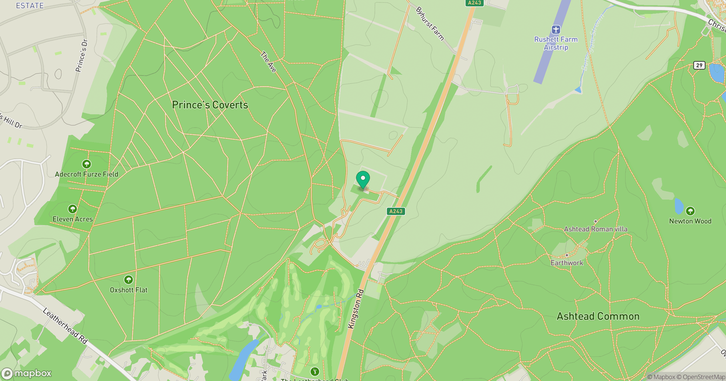 Telegraph Hill location map