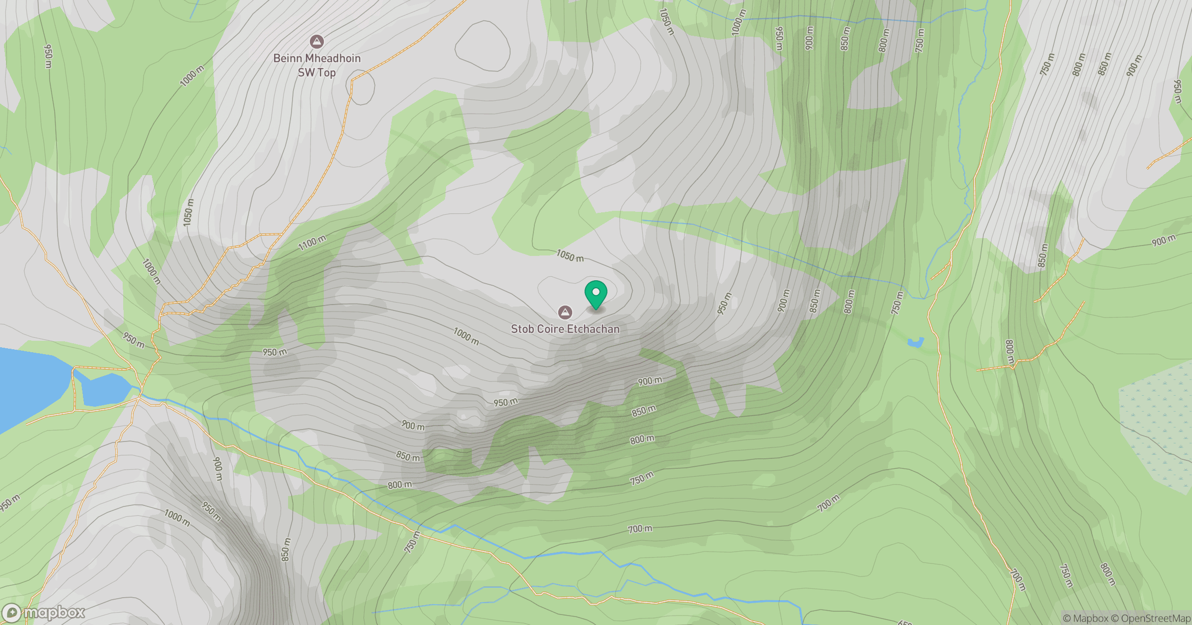 Stob Coire Etchachan location map