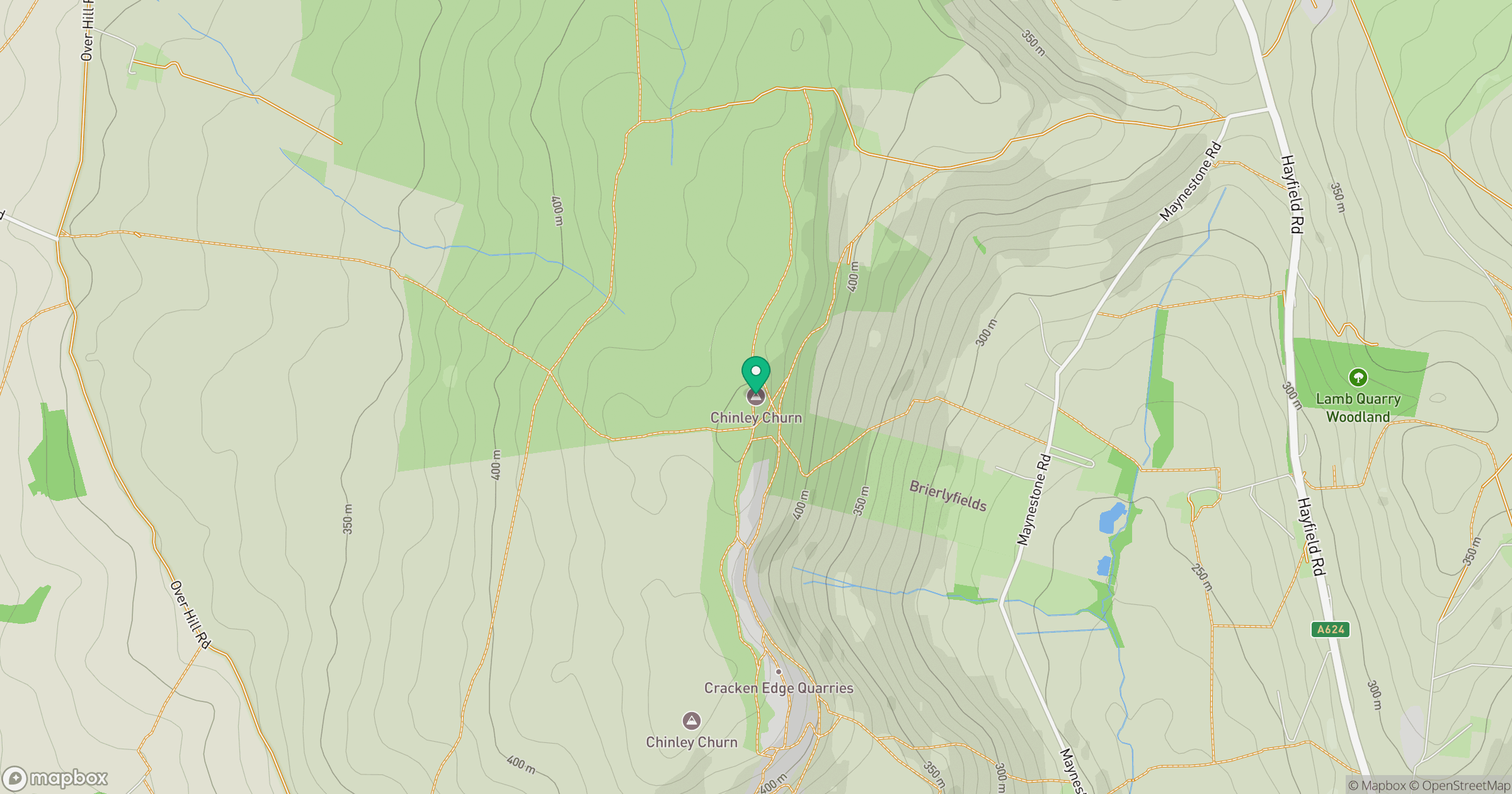 Chinley Churn location map
