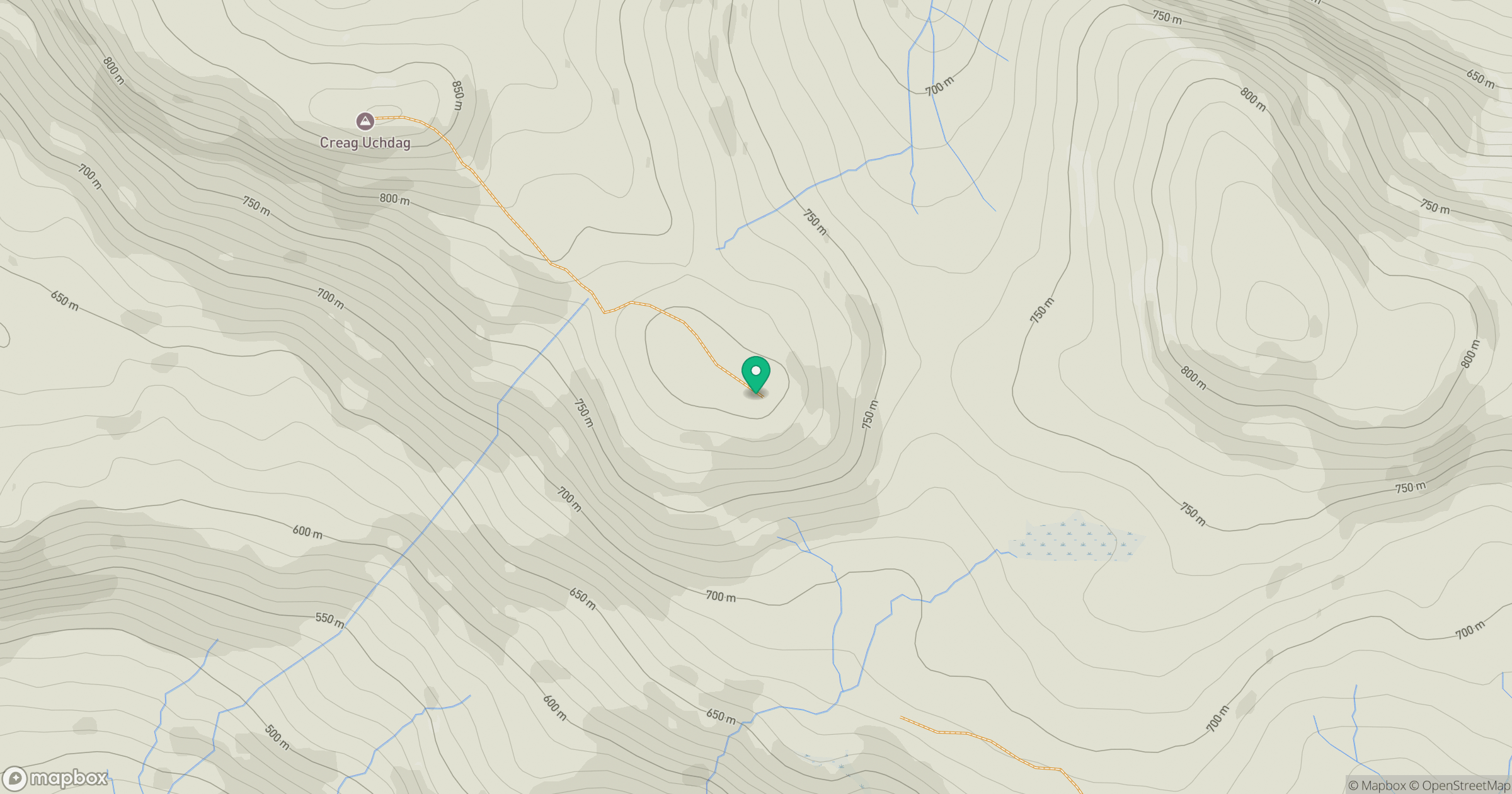 Meall Dubh Mor location map