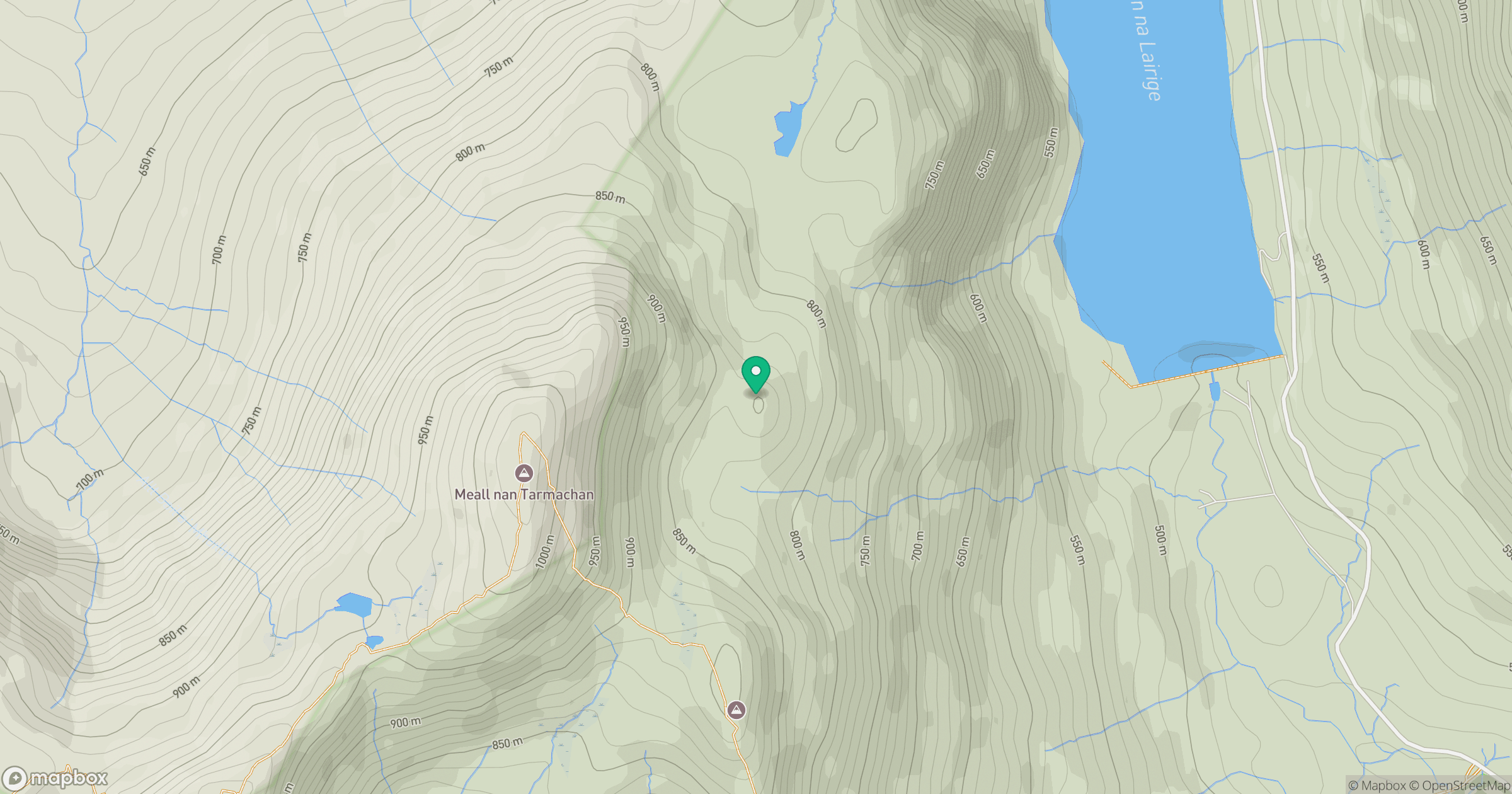 Meall nan Tarmachan East Top location map