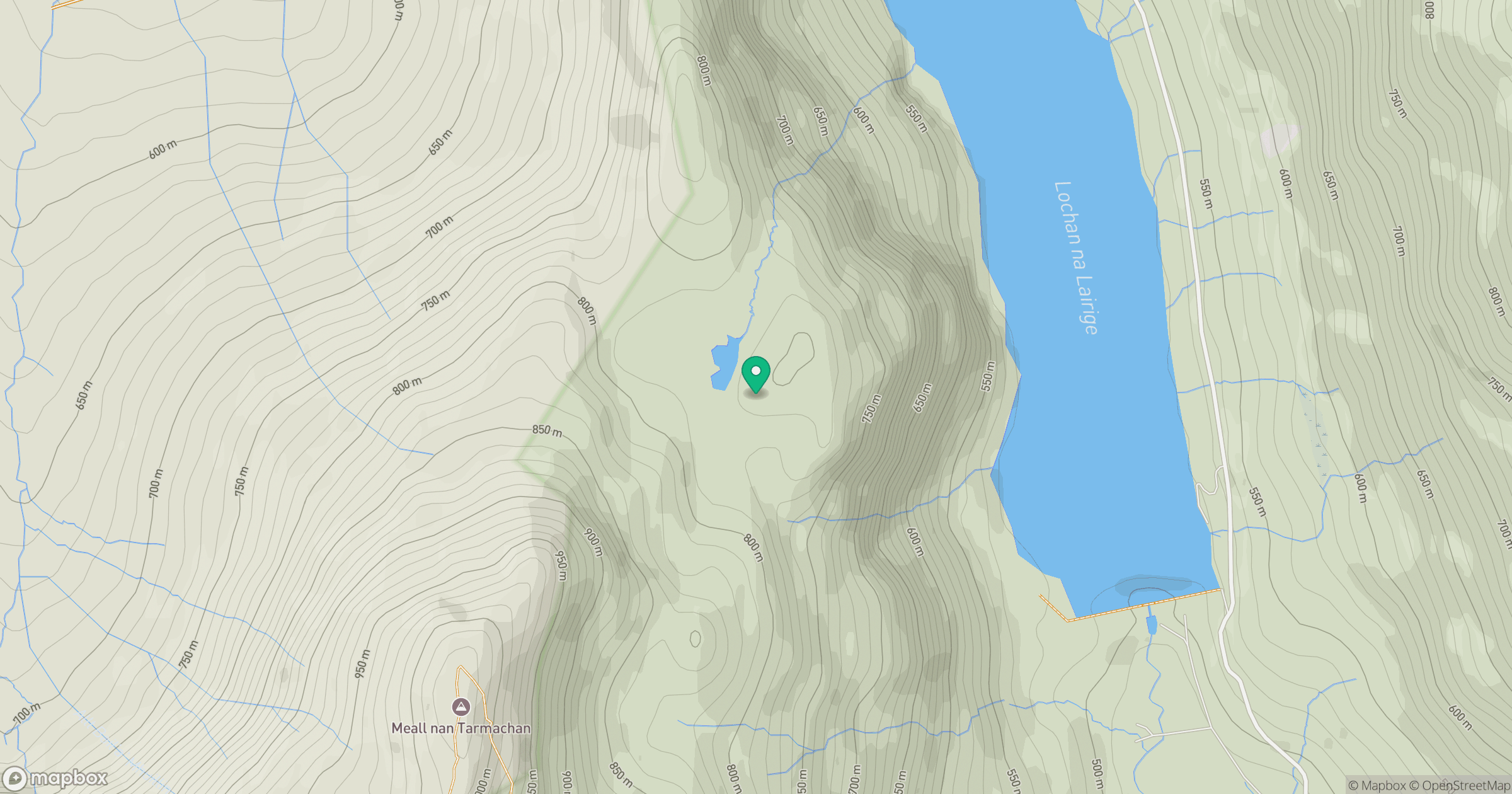 Meall nan Tarmachan NE Top location map
