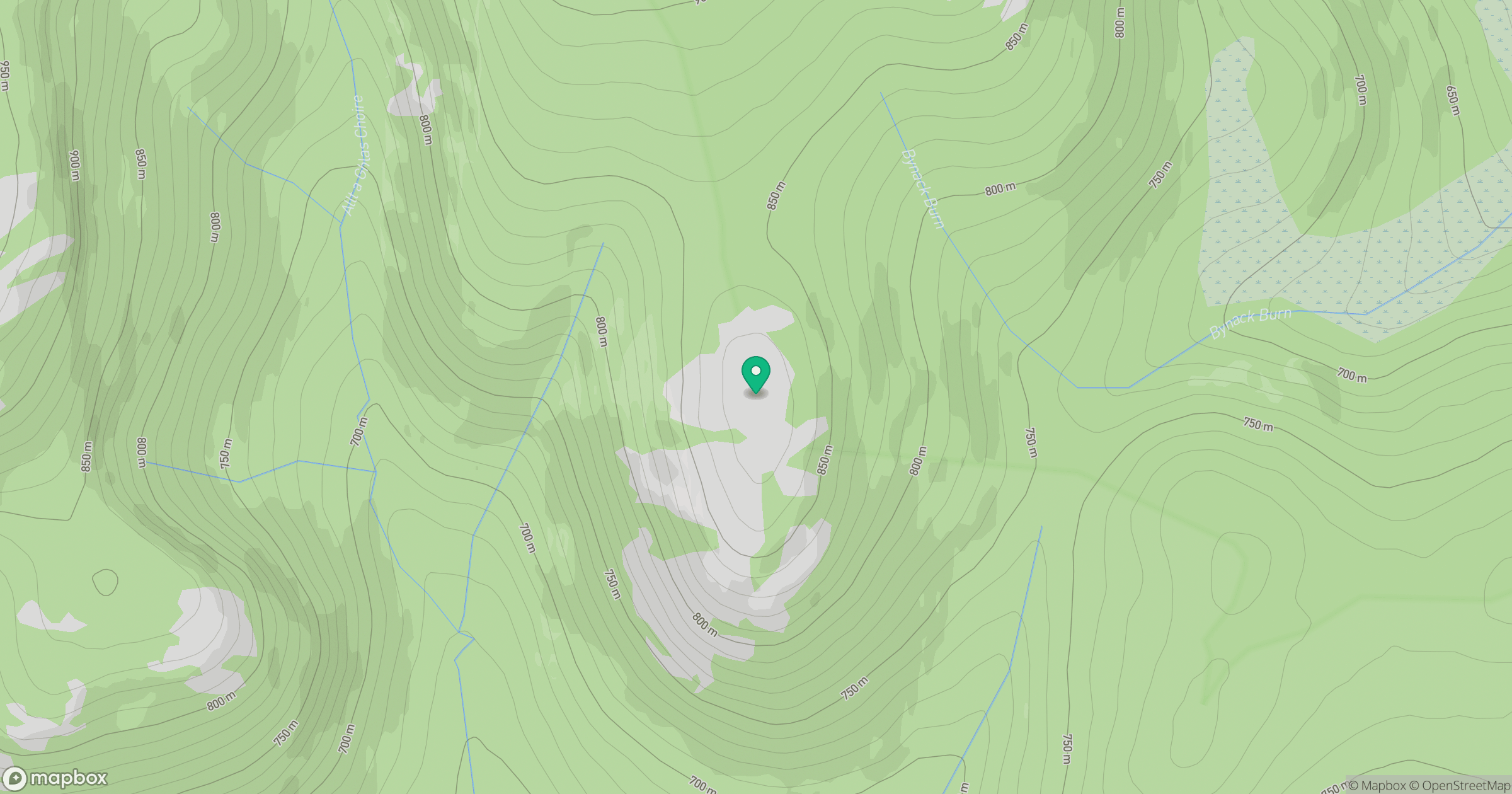 Carn Greannach location map