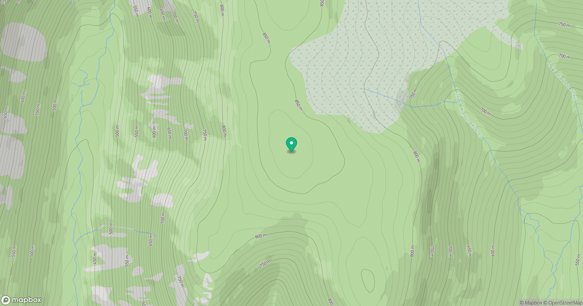 Braigh Clais Daimh location map