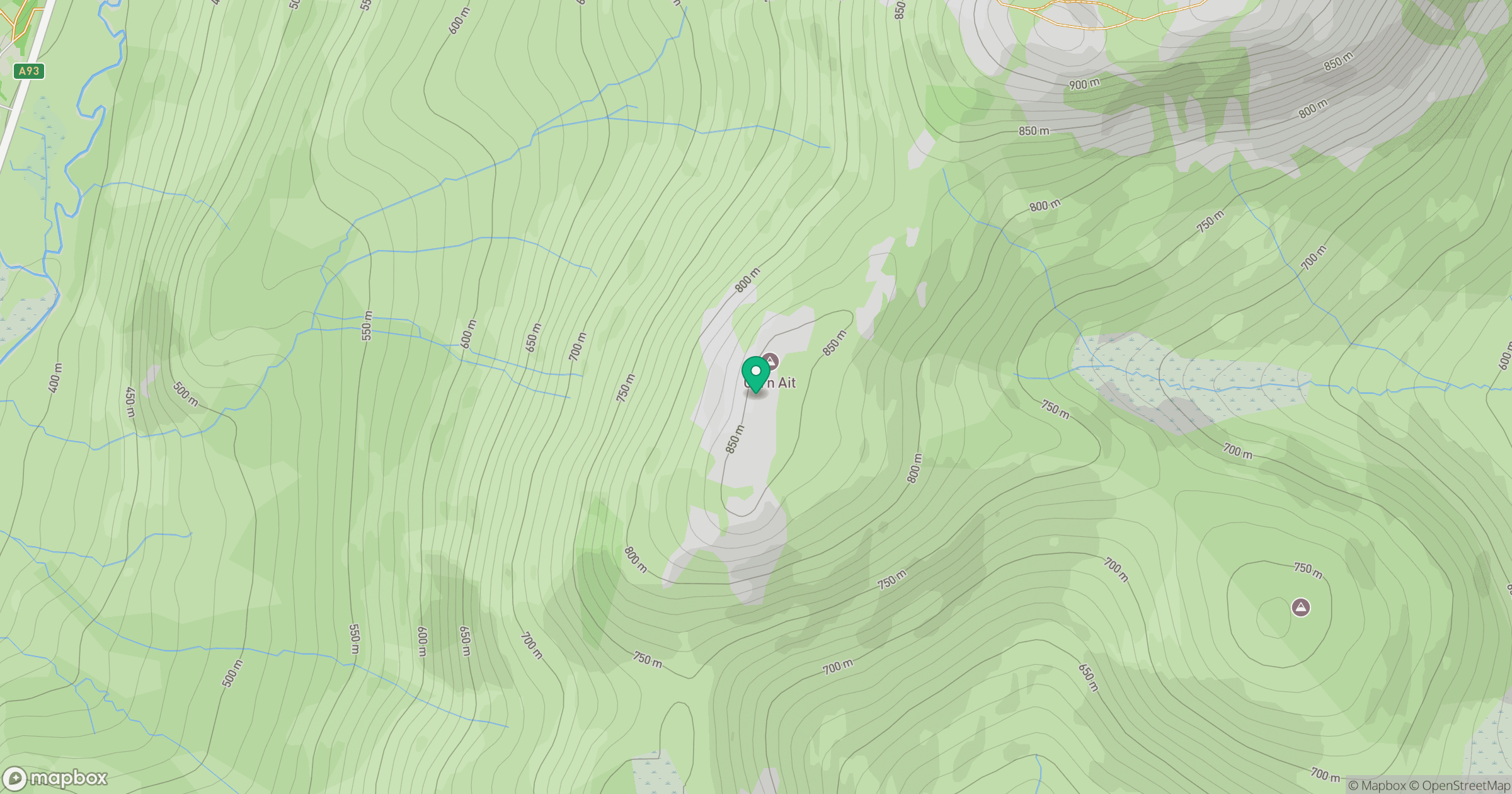 Carn Ait location map
