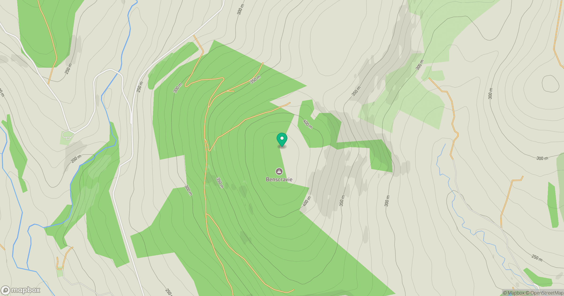 Benscravie location map