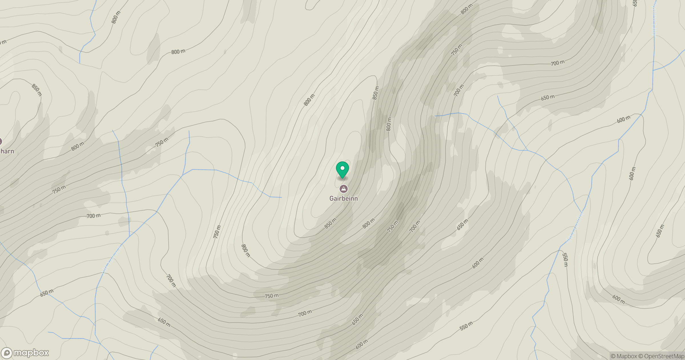 Gairbeinn location map