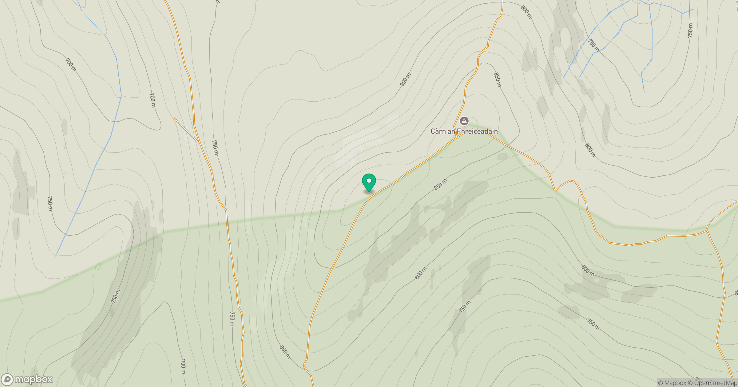Carn an Fhreiceadain location map