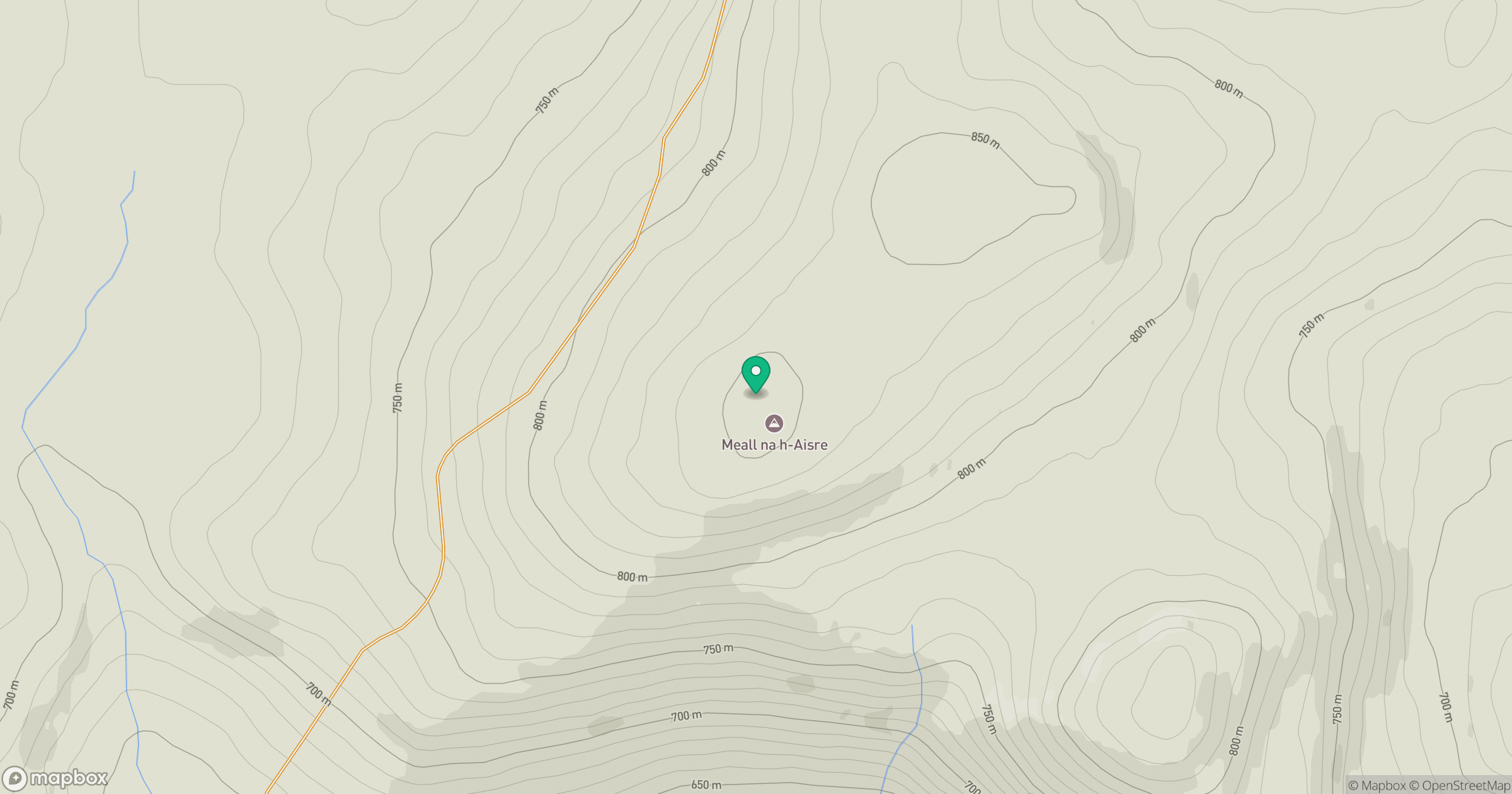 Meall na h-Aisre location map