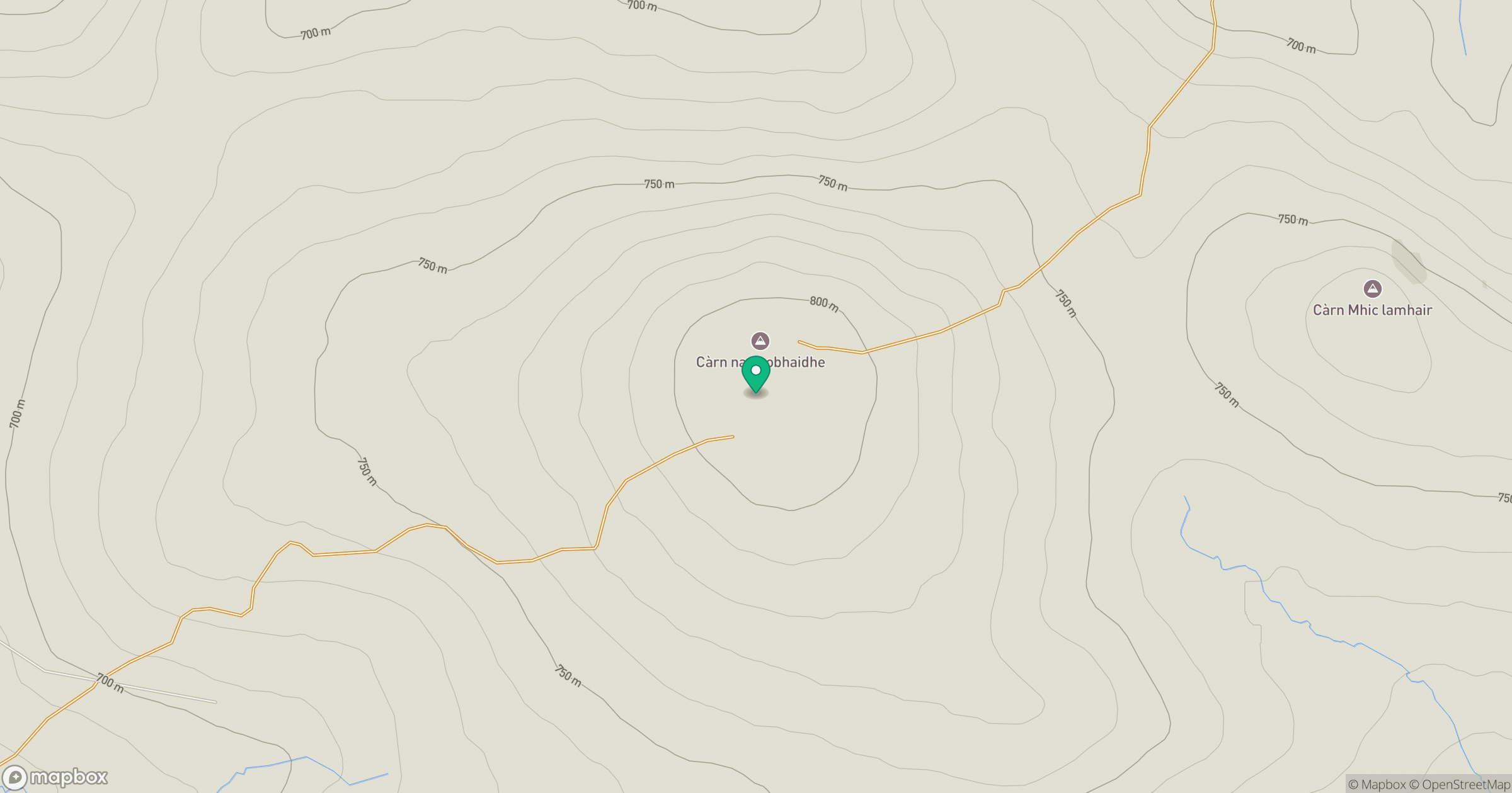 Carn na Saobhaidhe location map