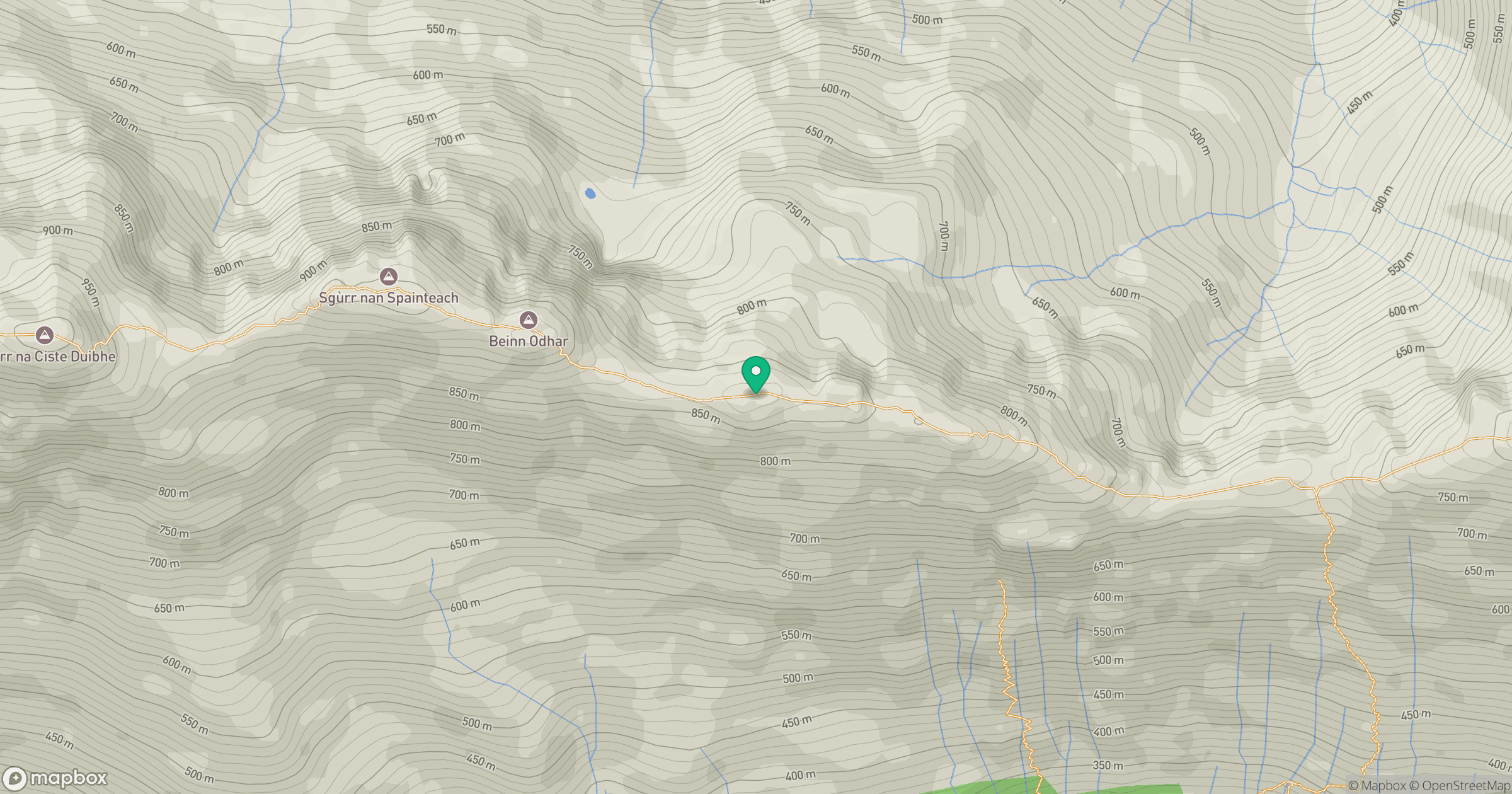 Beinn Odhar location map