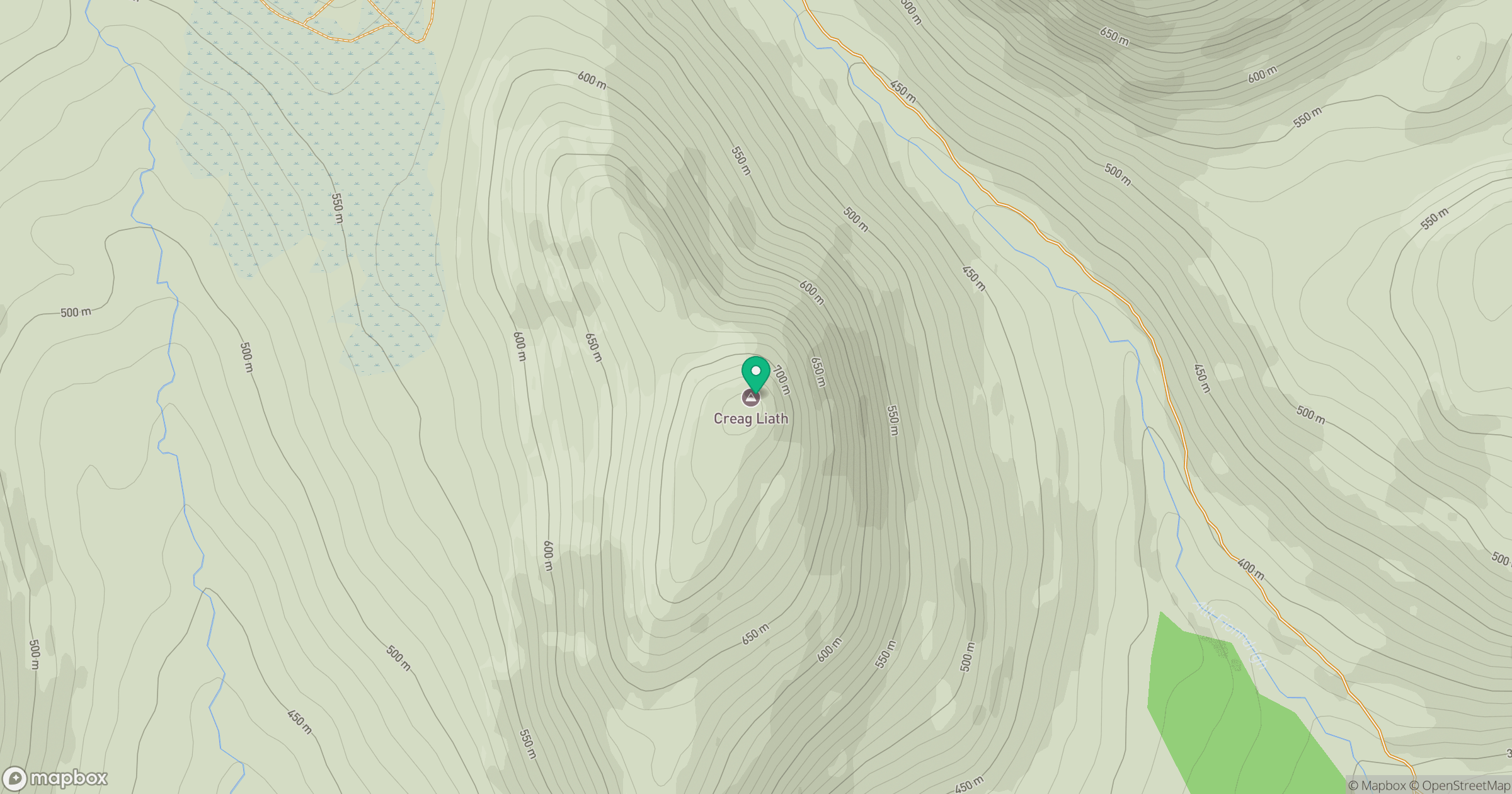 Creag Liath location map