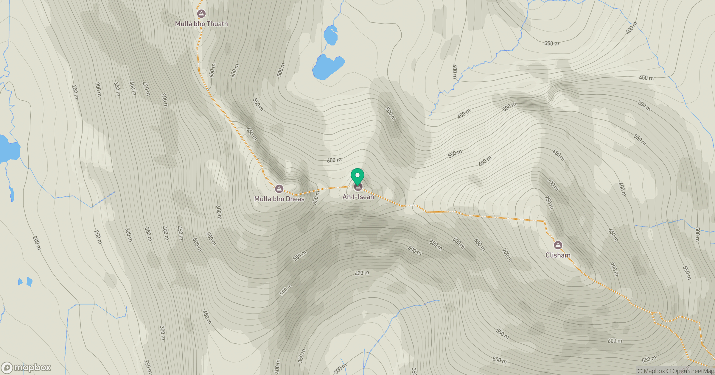 An t-Isean location map