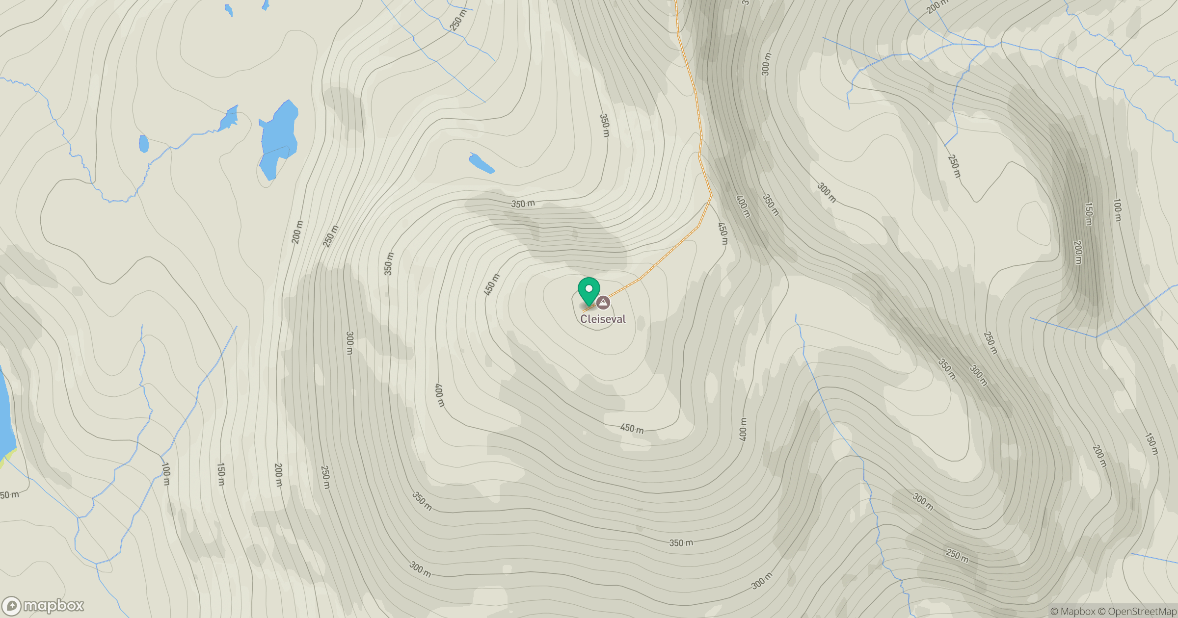 Cleiseabhal location map