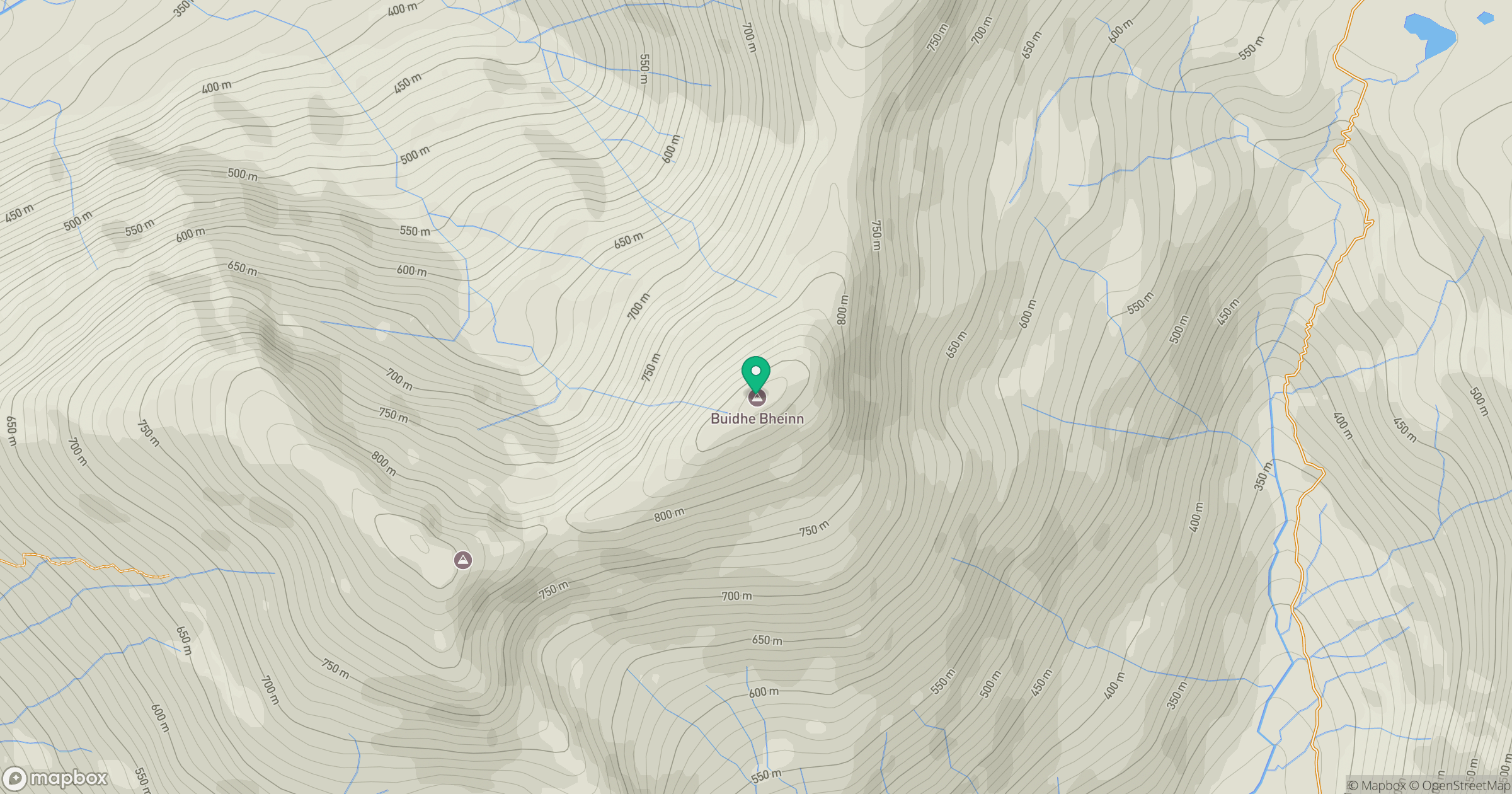 Buidhe Bheinn location map