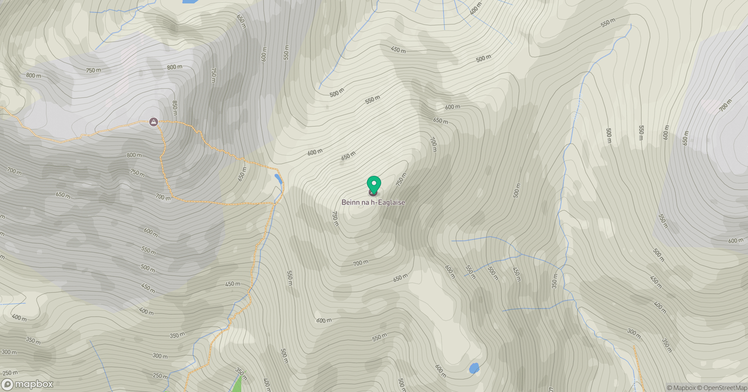 Beinn na h-Eaglaise location map