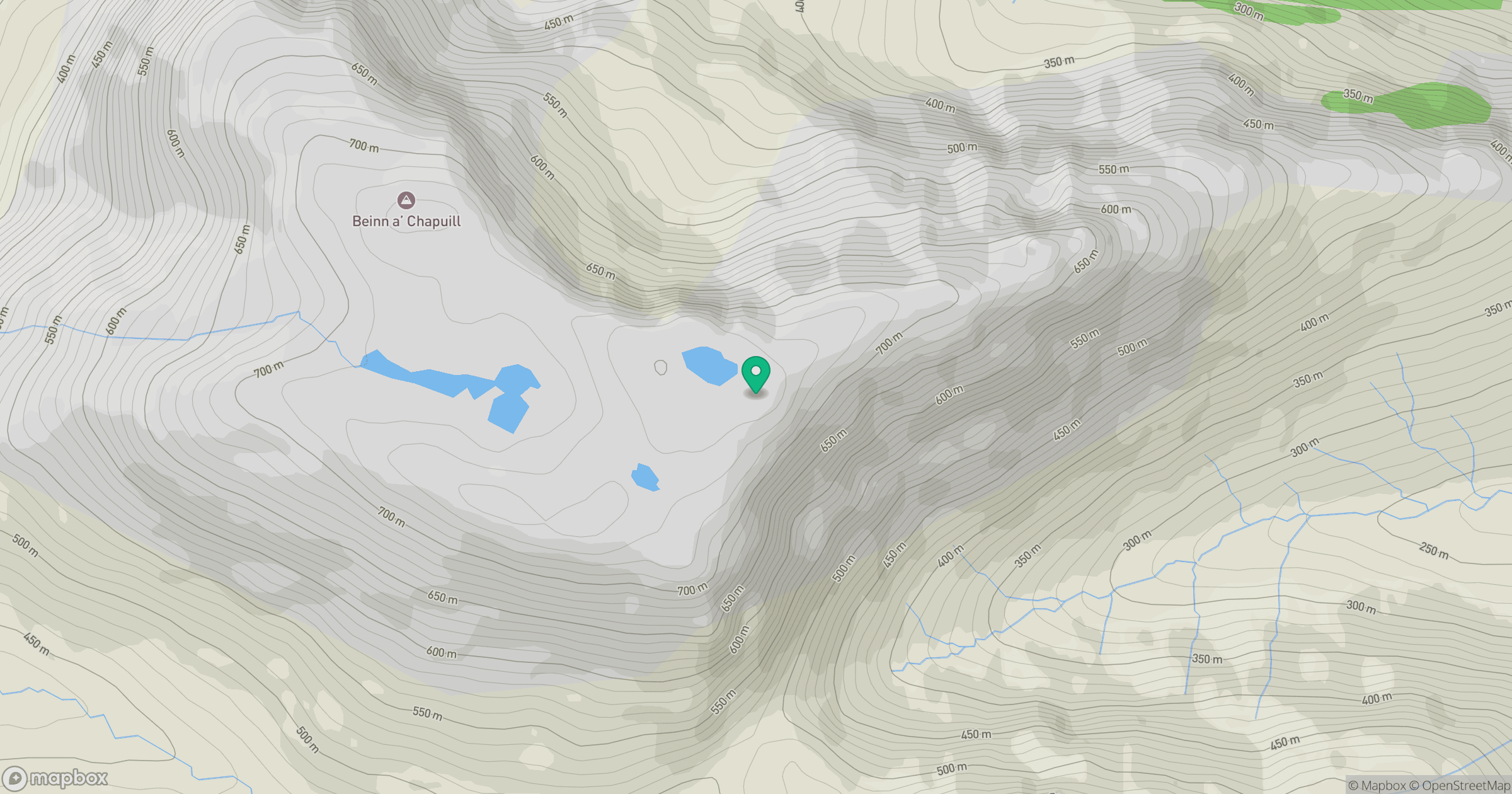 Beinn a' Chapuill location map
