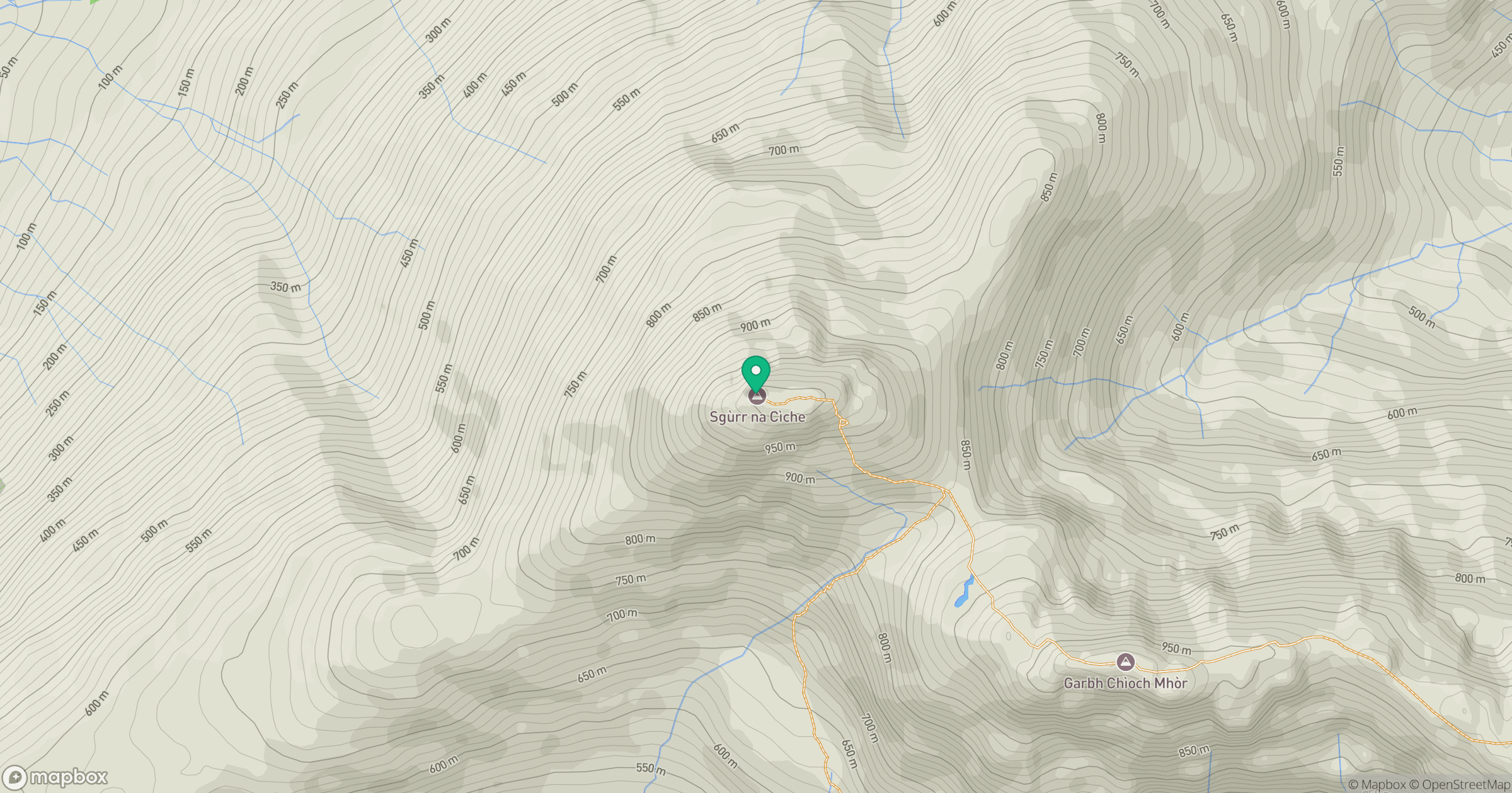 Sgurr na Ciche location map