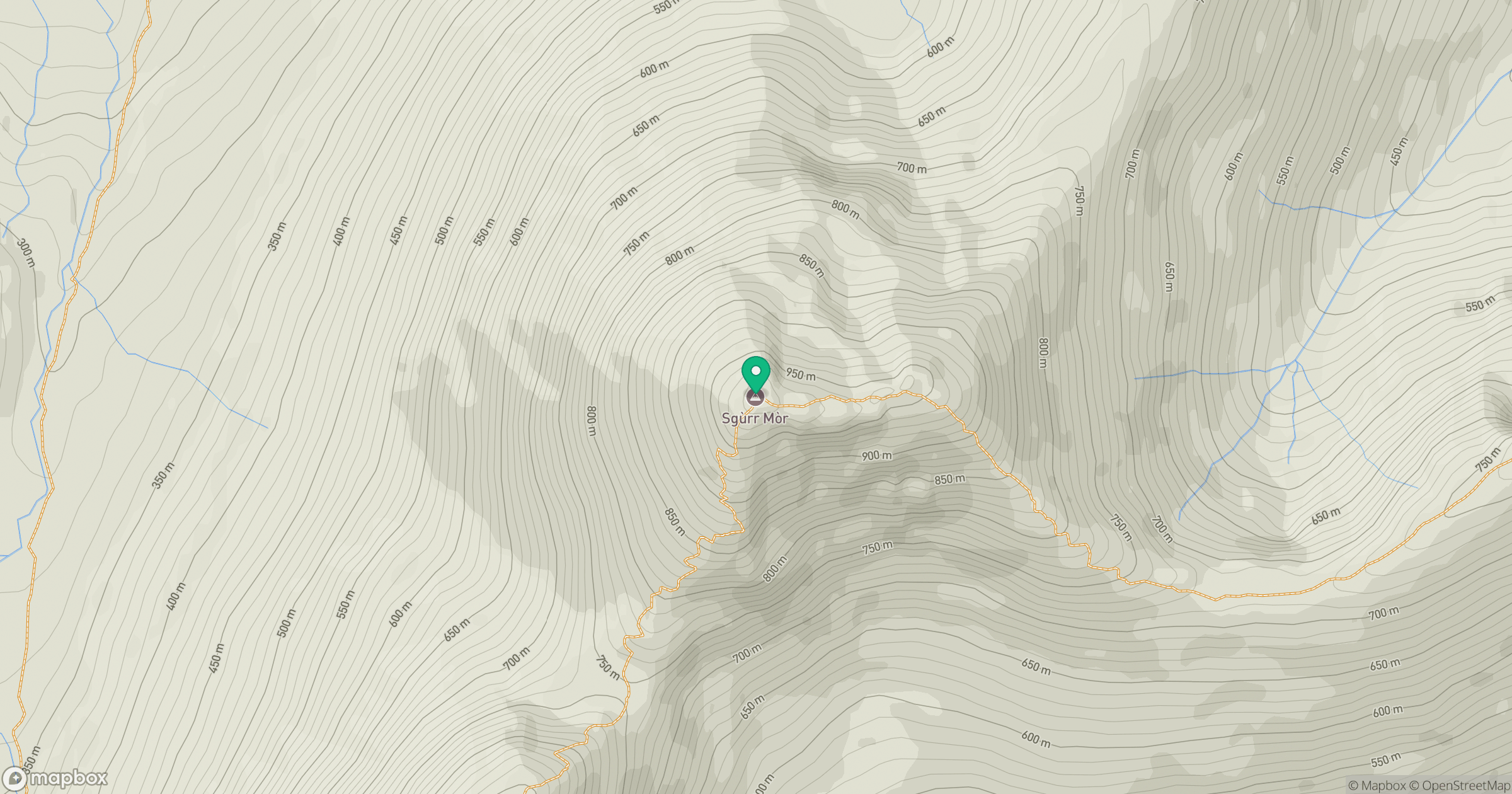 Sgurr Mor location map