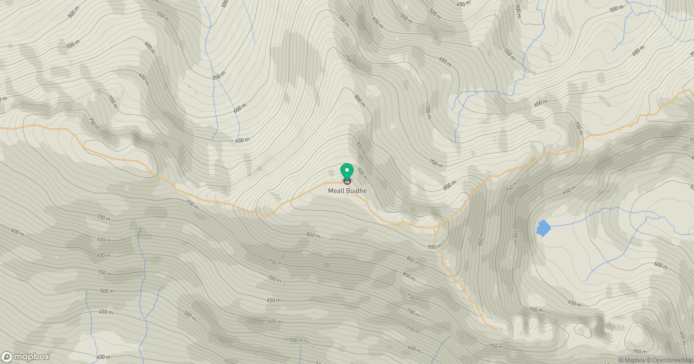 Meall Buidhe location map