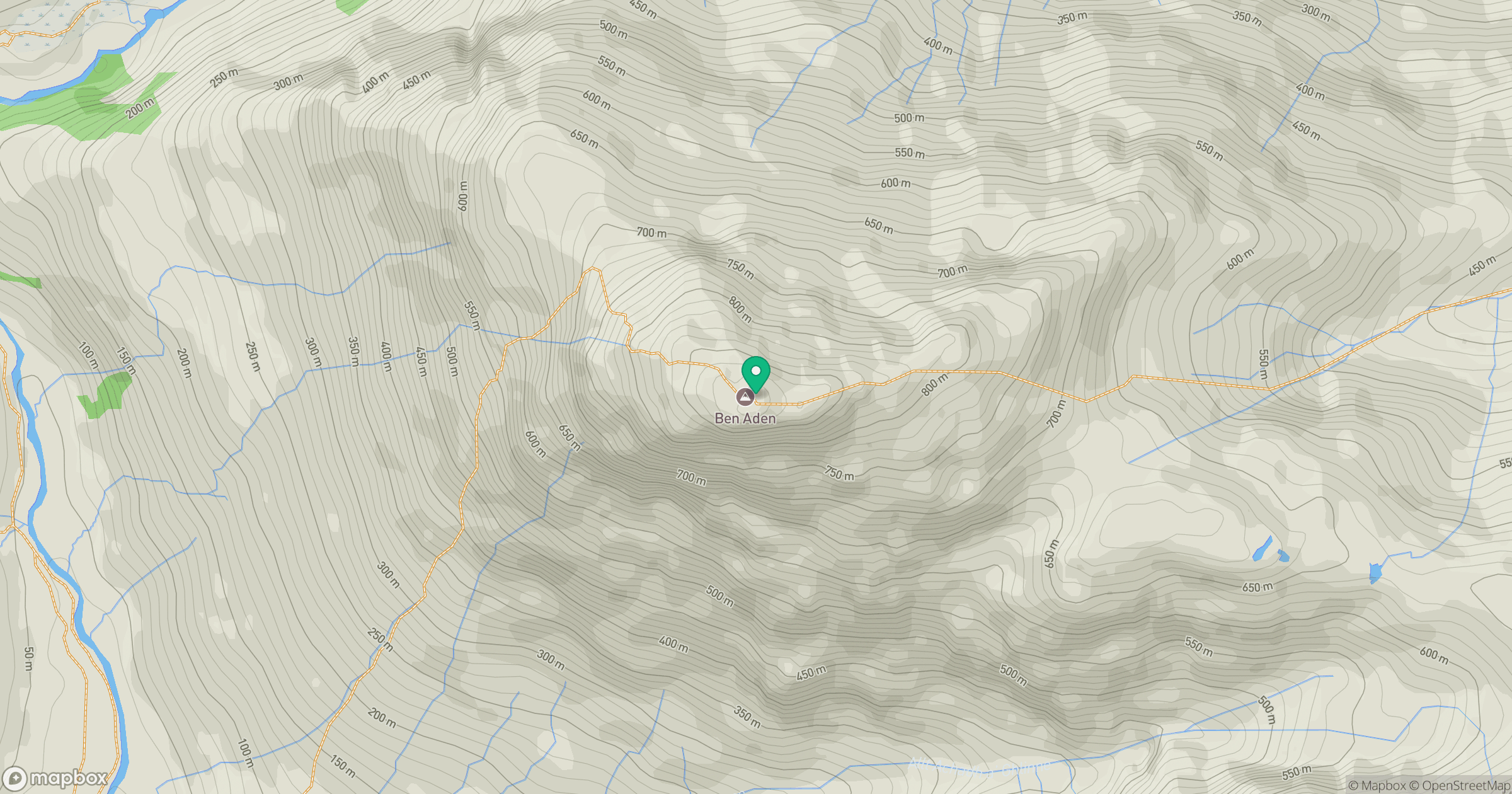 Beinn an Aodainn [Ben Aden] location map