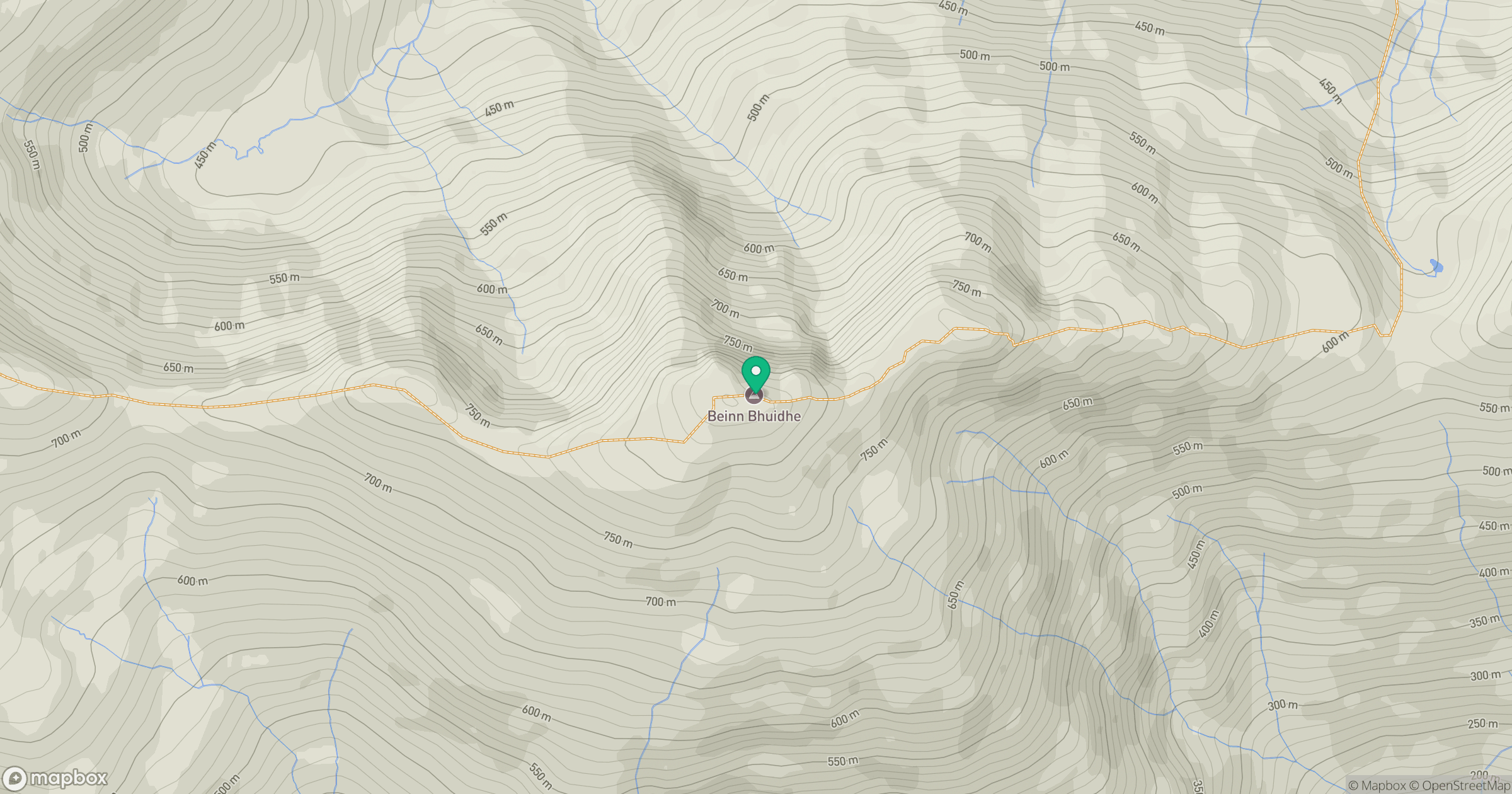 Beinn Bhuidhe location map