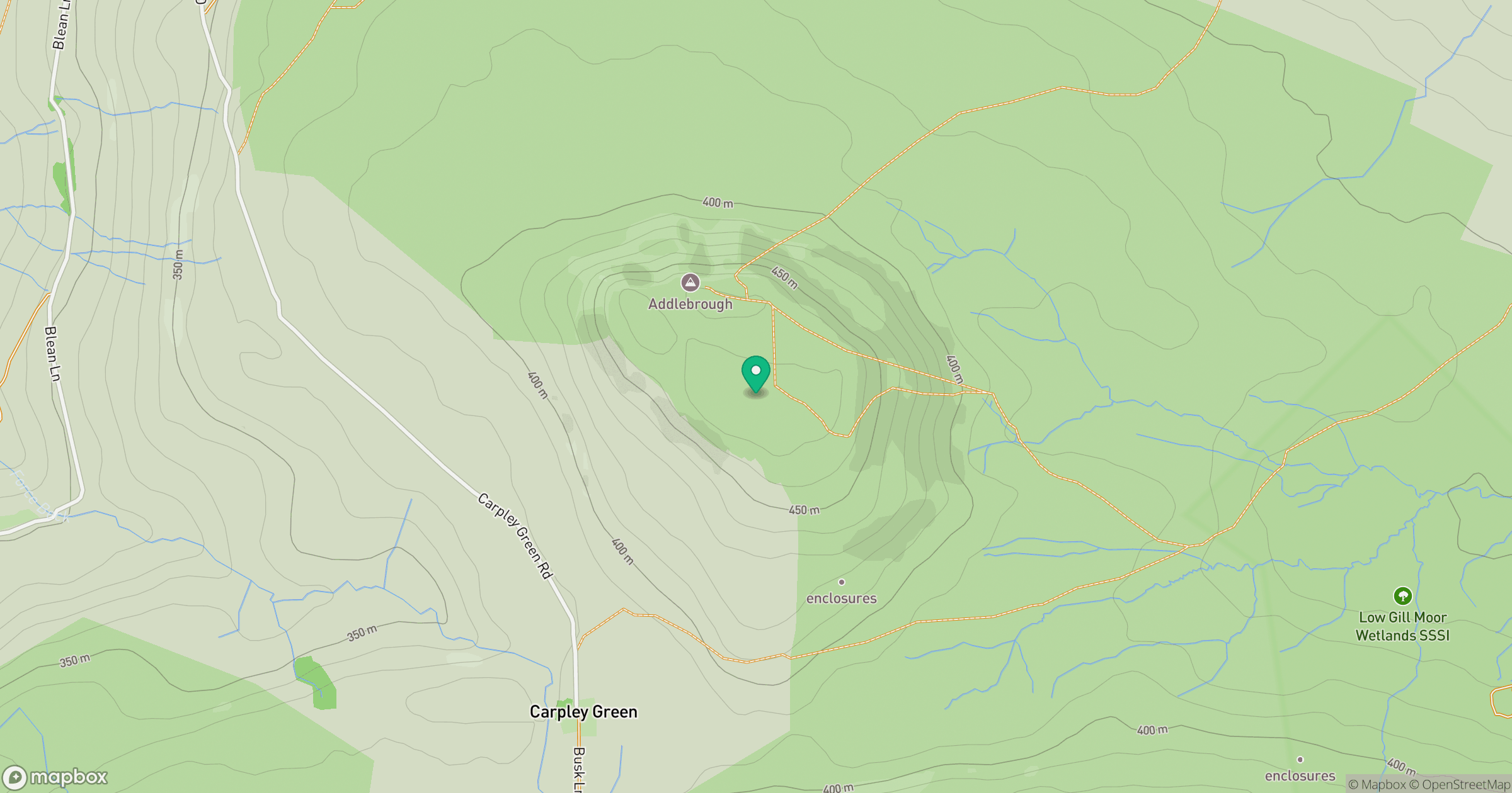 Addlebrough location map