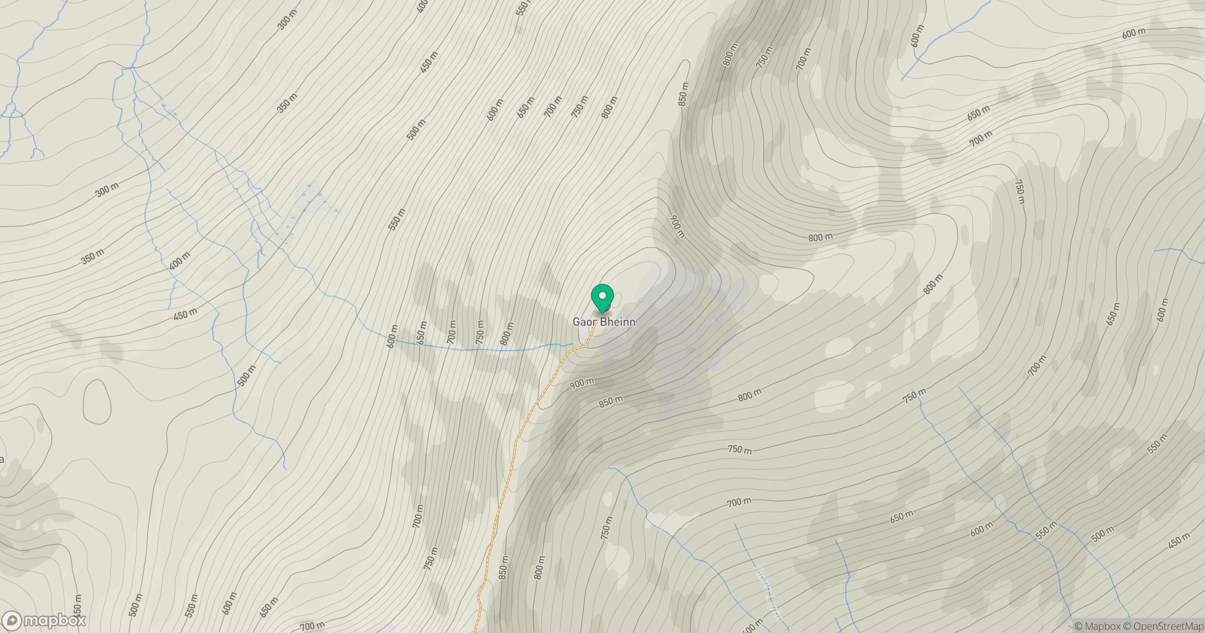 Gulvain [Gaor Bheinn] location map
