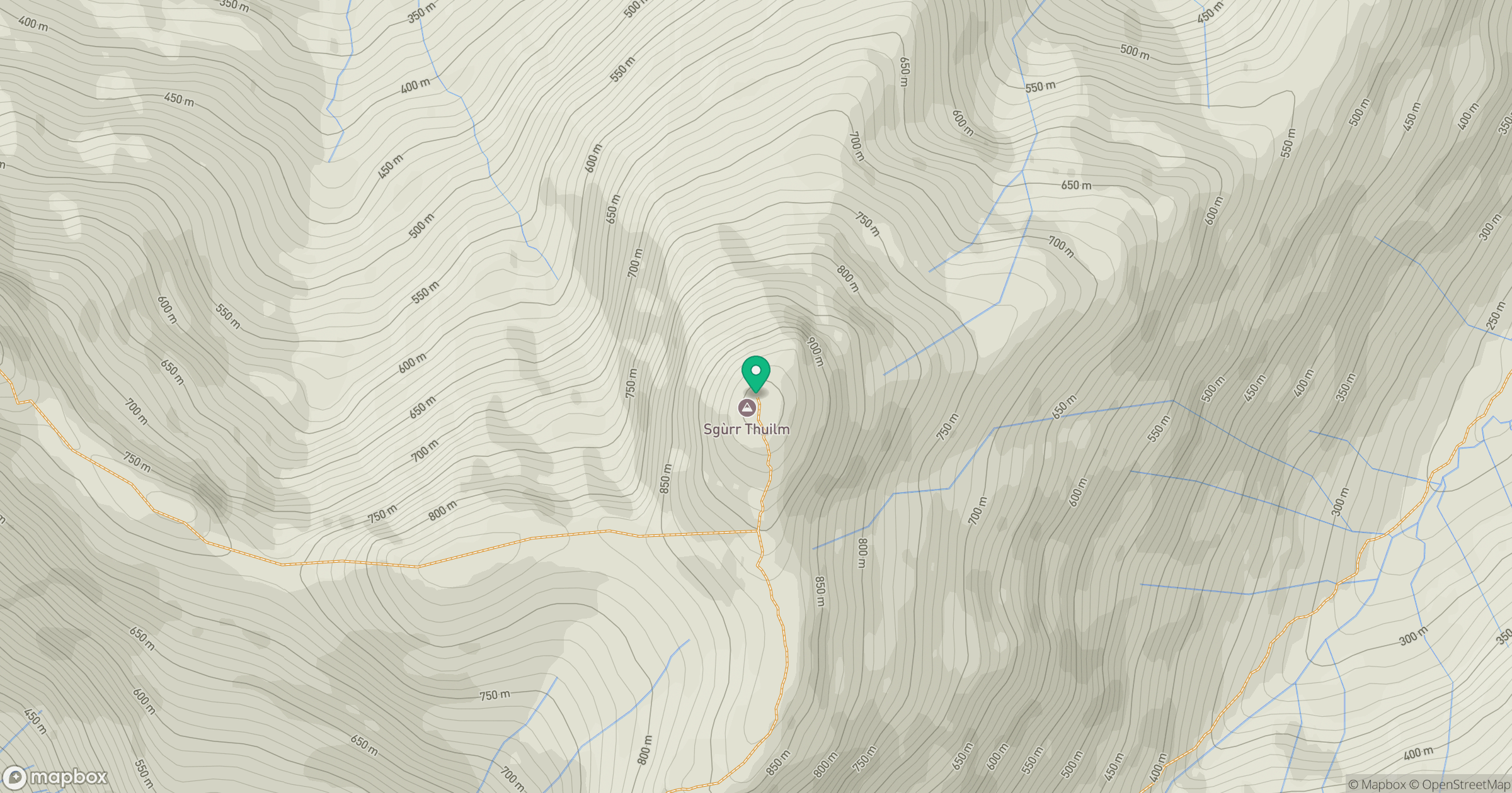 Sgurr Thuilm location map