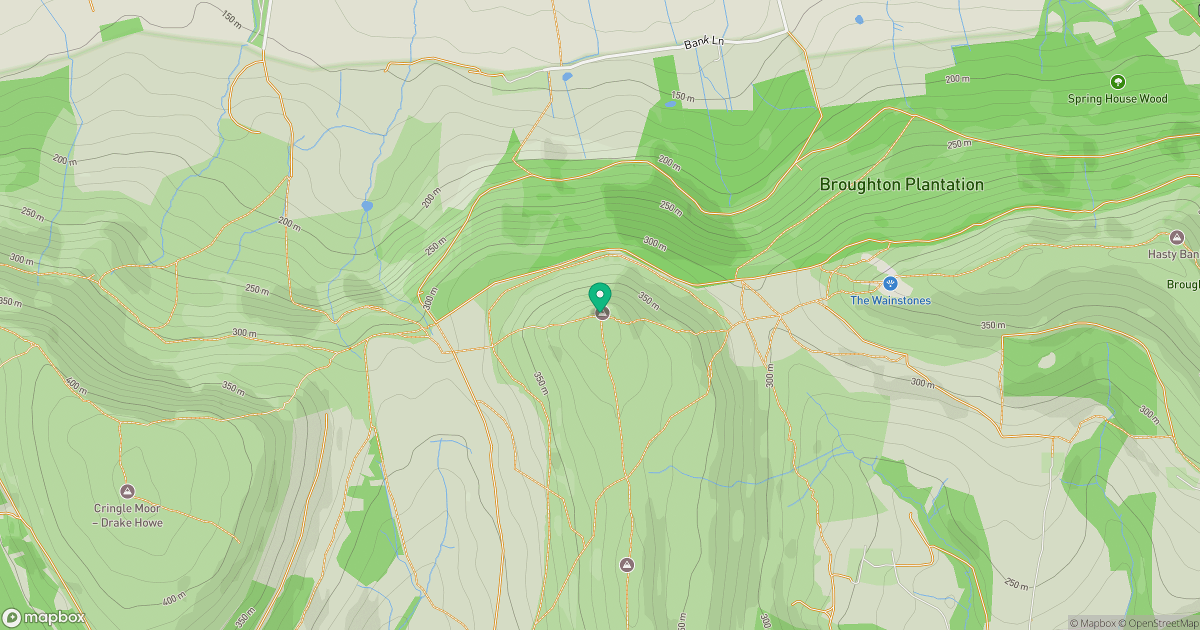 Cold Moor [Broughton Bank] location map