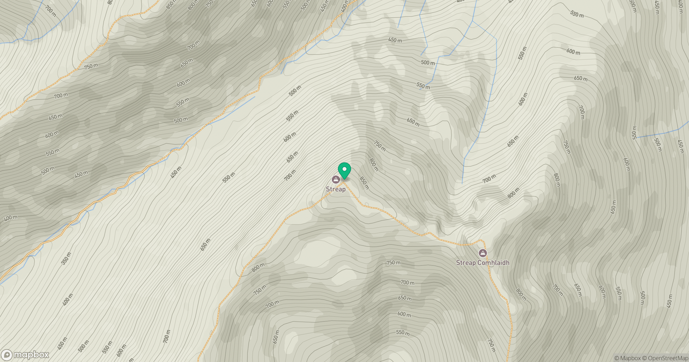 Streap location map