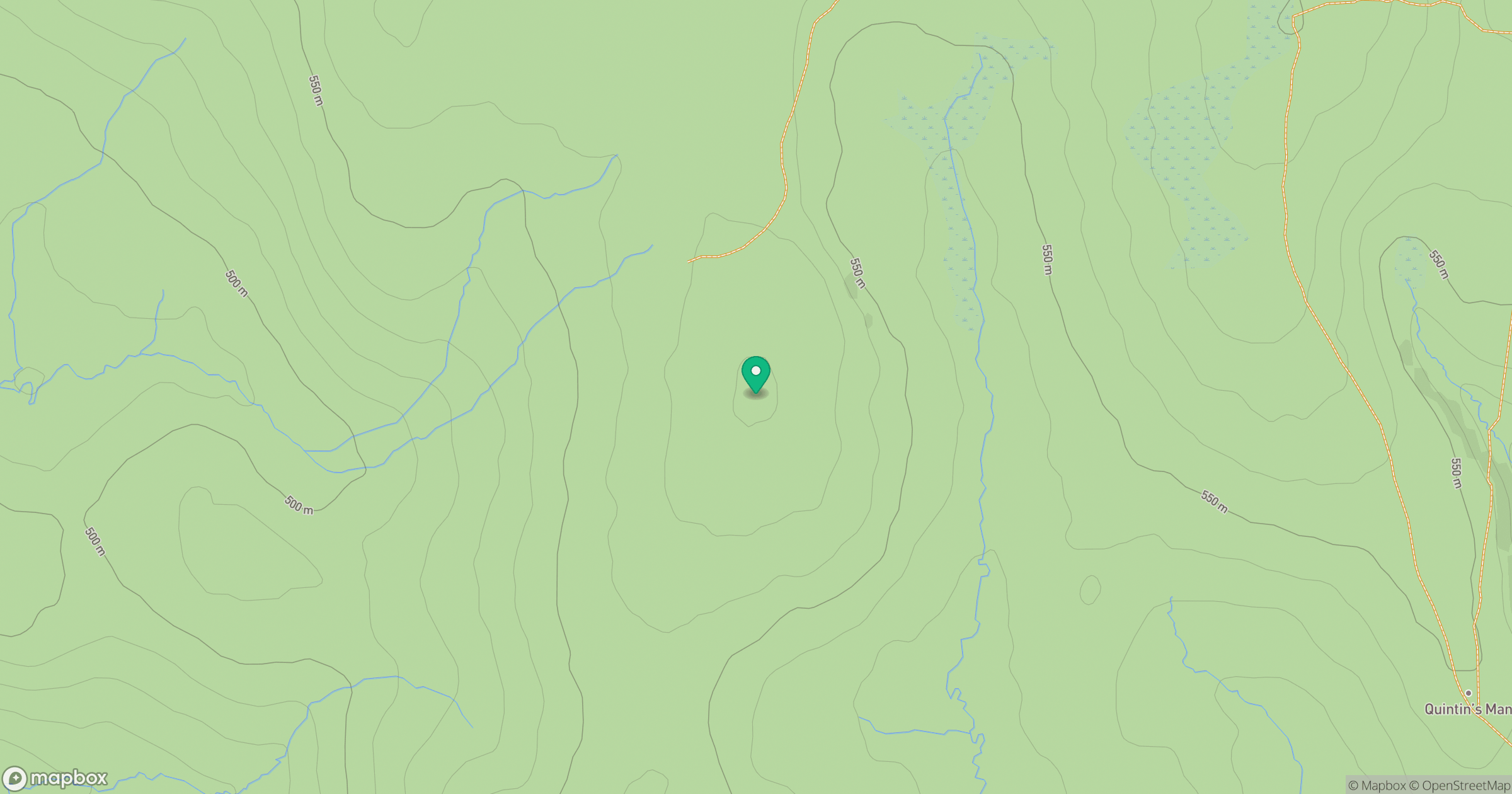 Black Hill location map