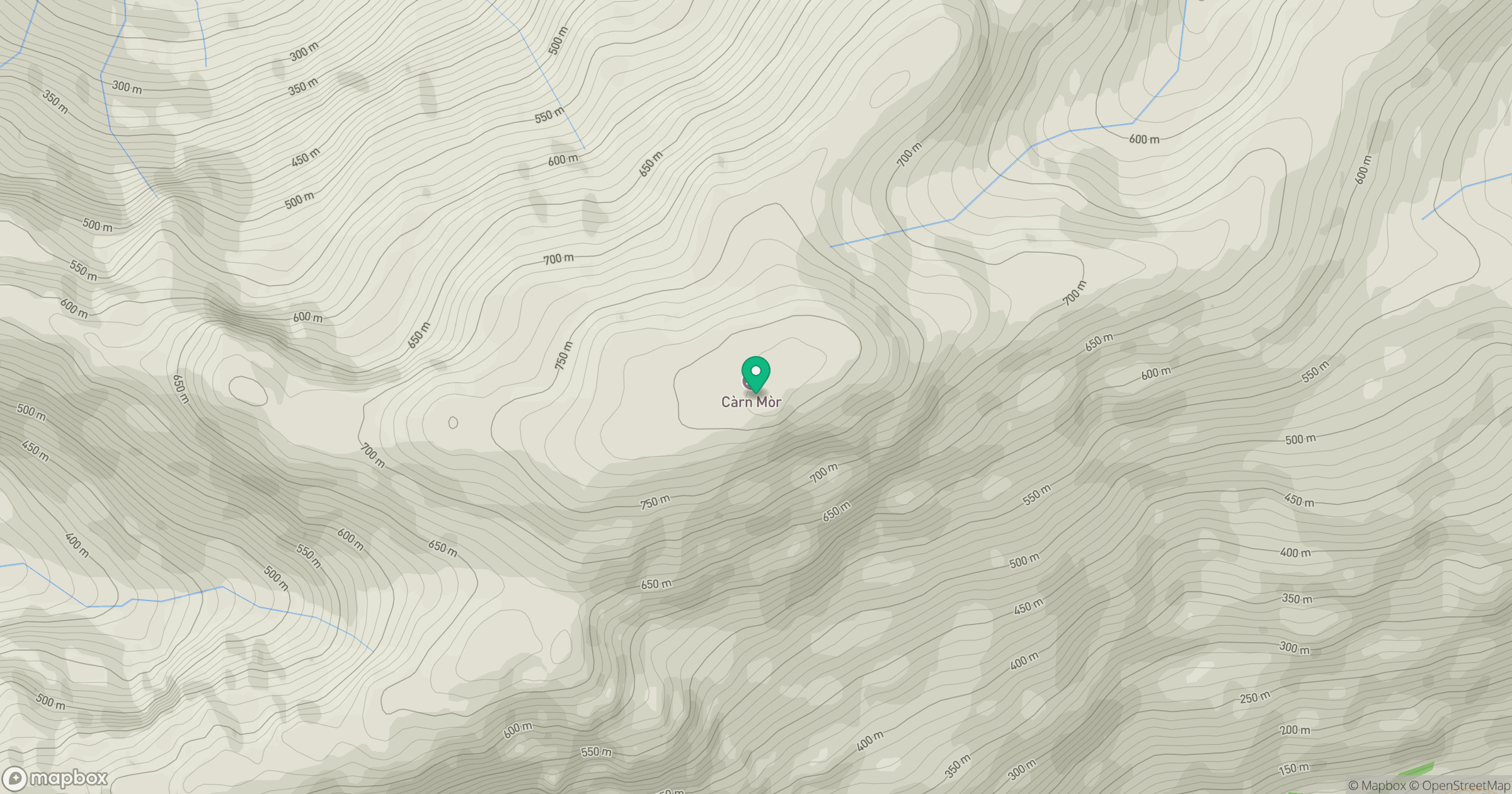 Carn Mor location map
