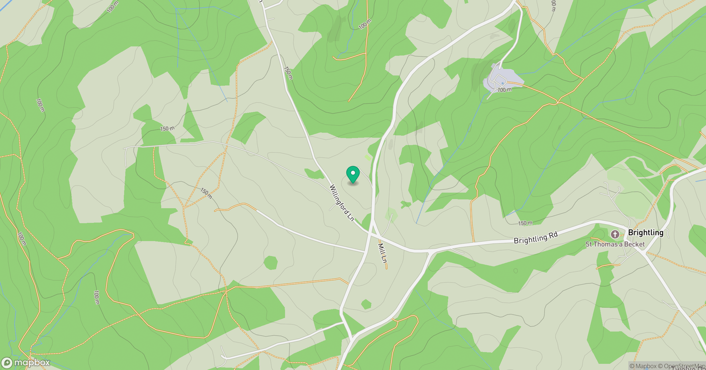 Brightling Obelisk [Brightling Down] location map