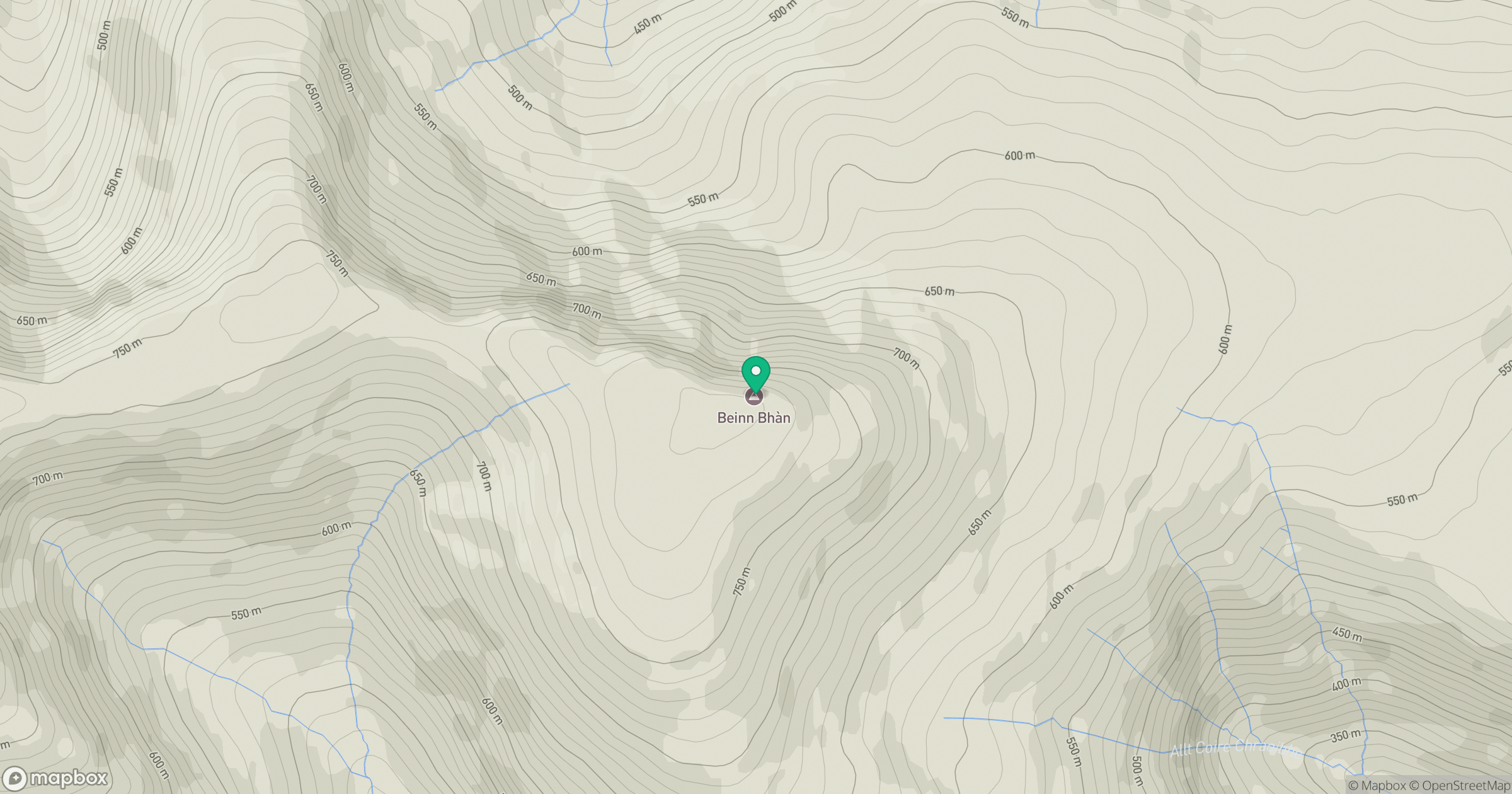 Beinn Bhan location map