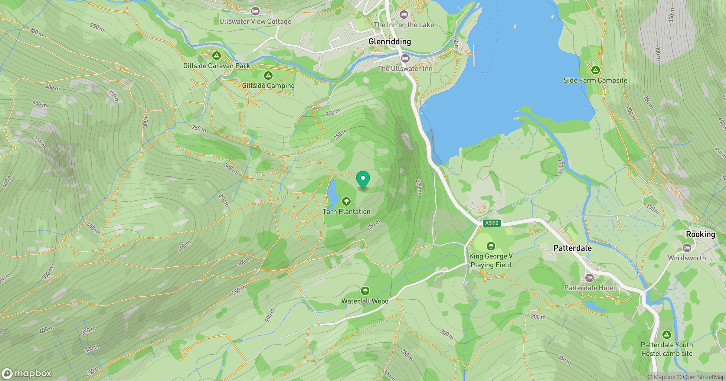 Keldas location map