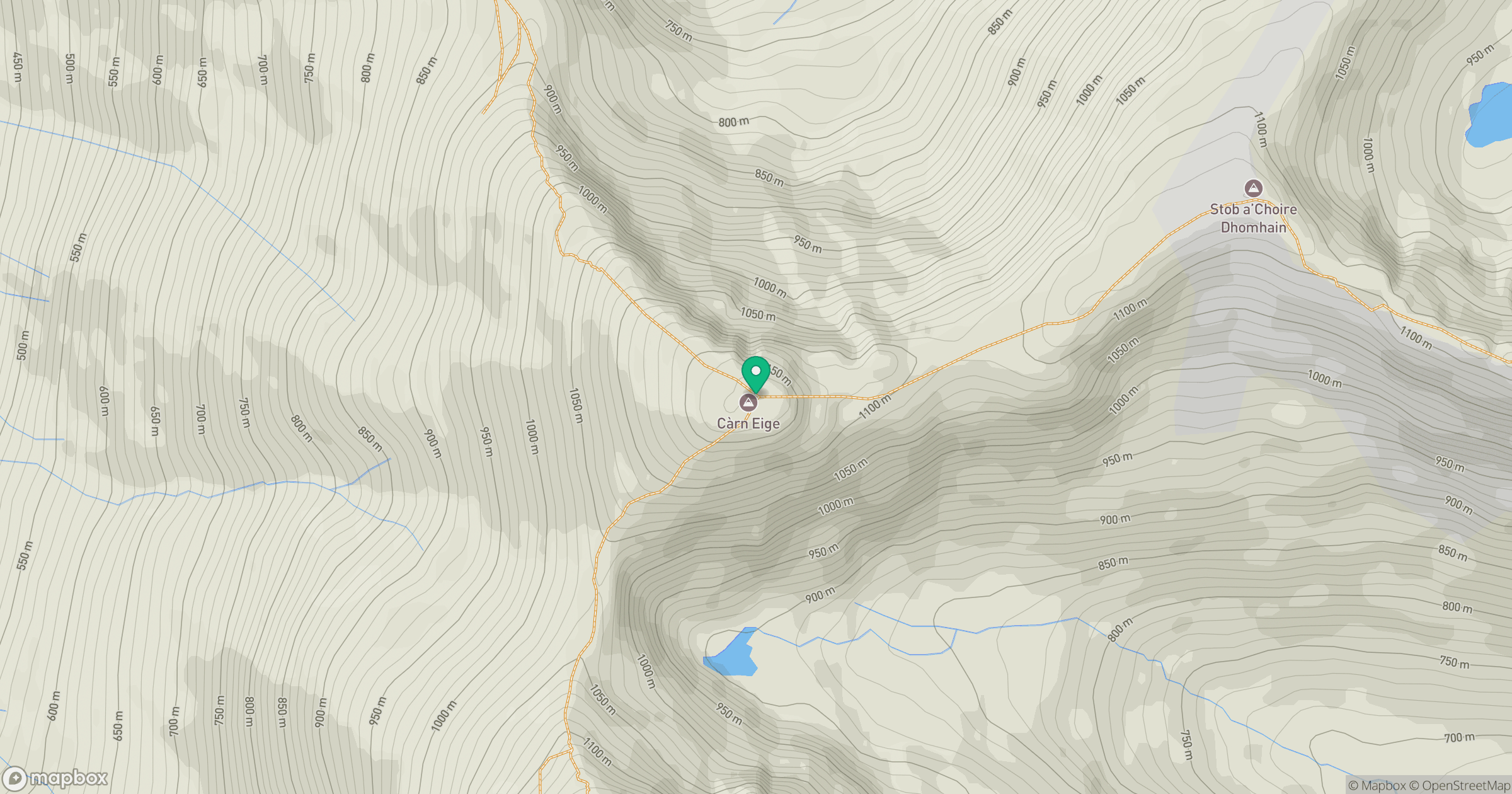 Carn Eighe location map