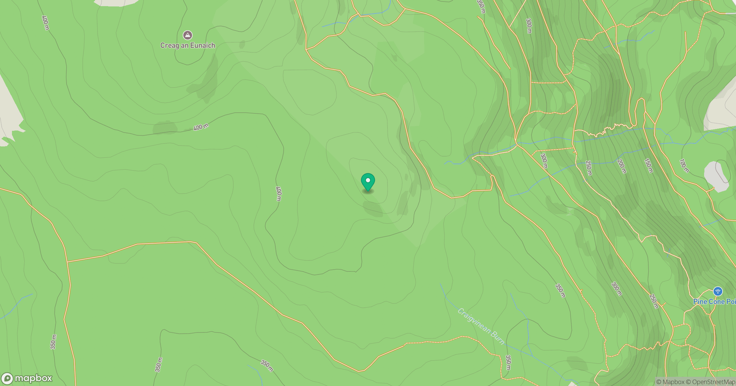 Creag Bheag location map