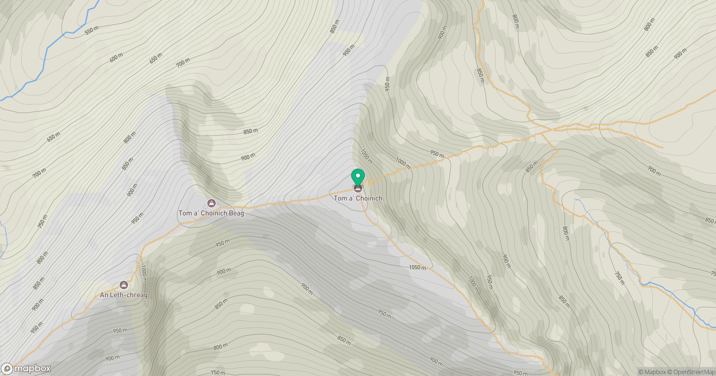 Tom a' Choinnich [Tom a' Choinich] location map