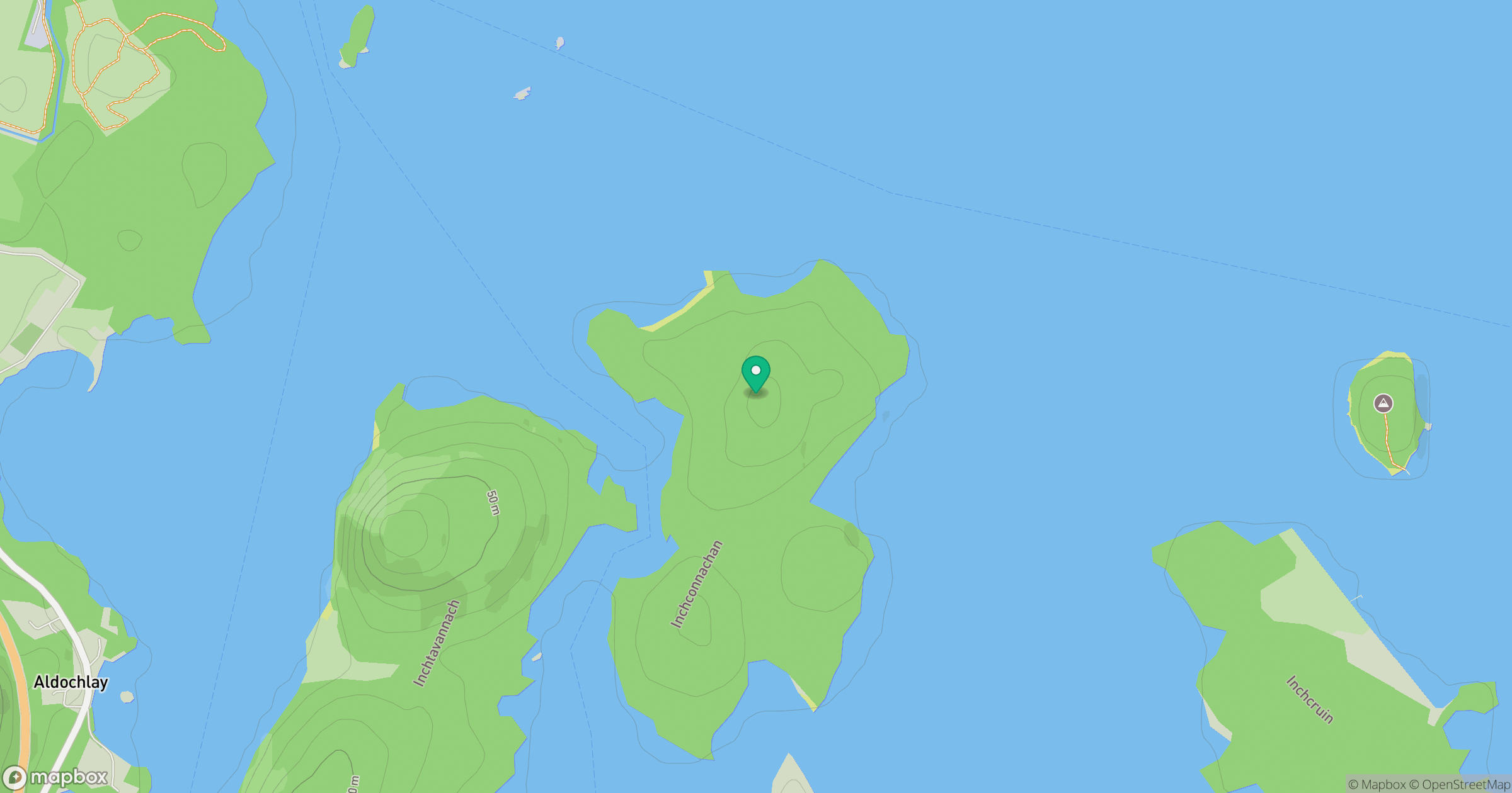 Inchconnachan location map