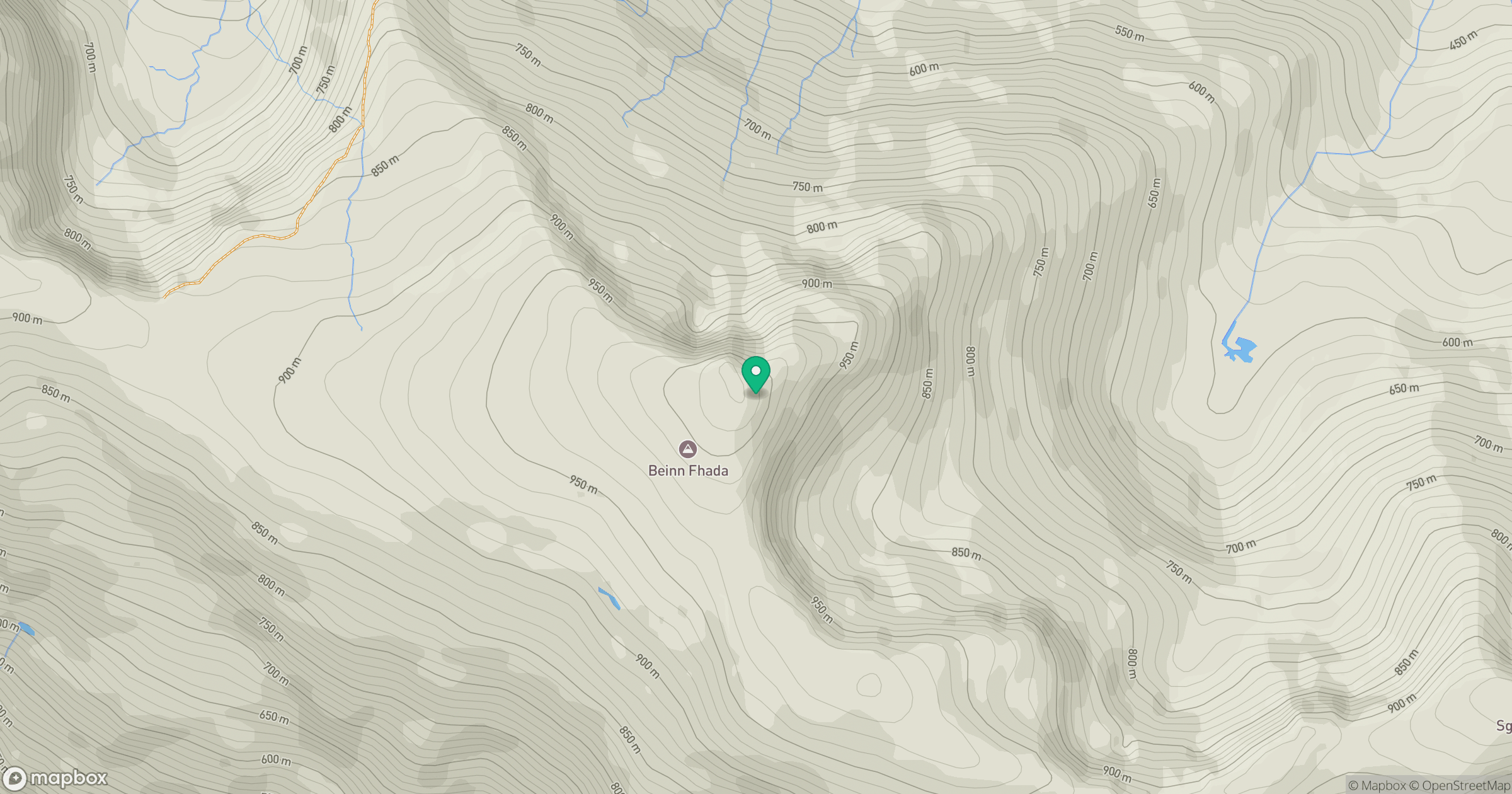 Beinn Fhada location map