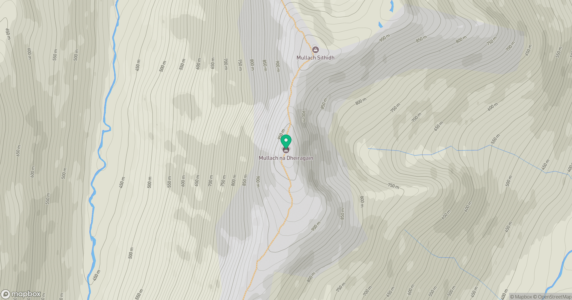 Mullach na Dheiragain location map