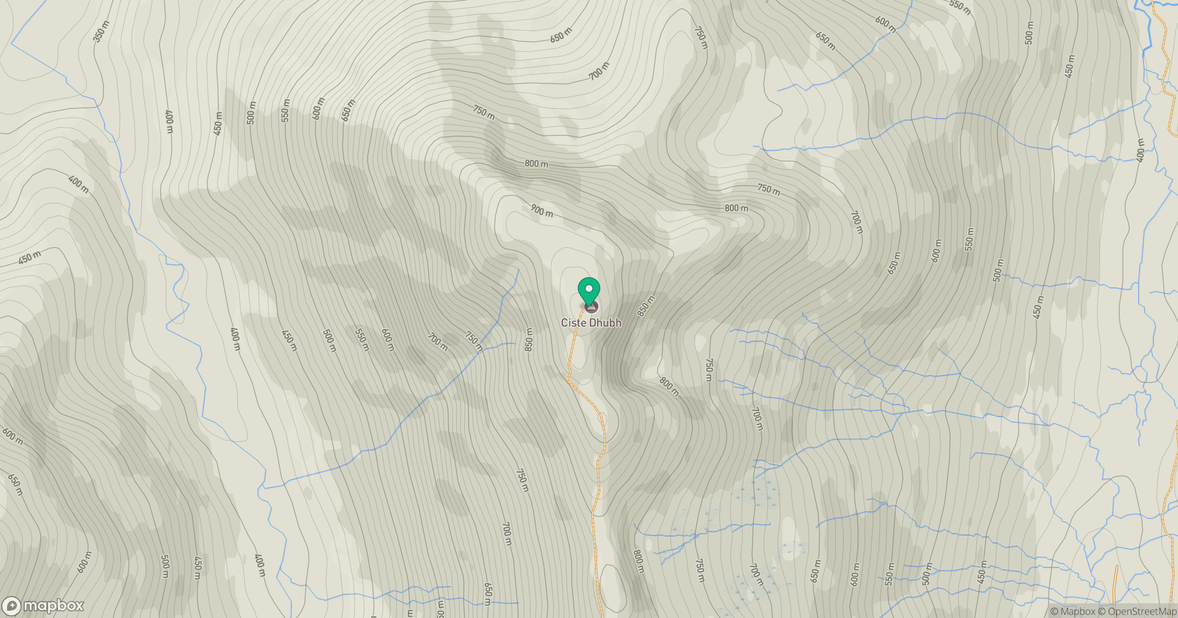Ciste Dhubh location map
