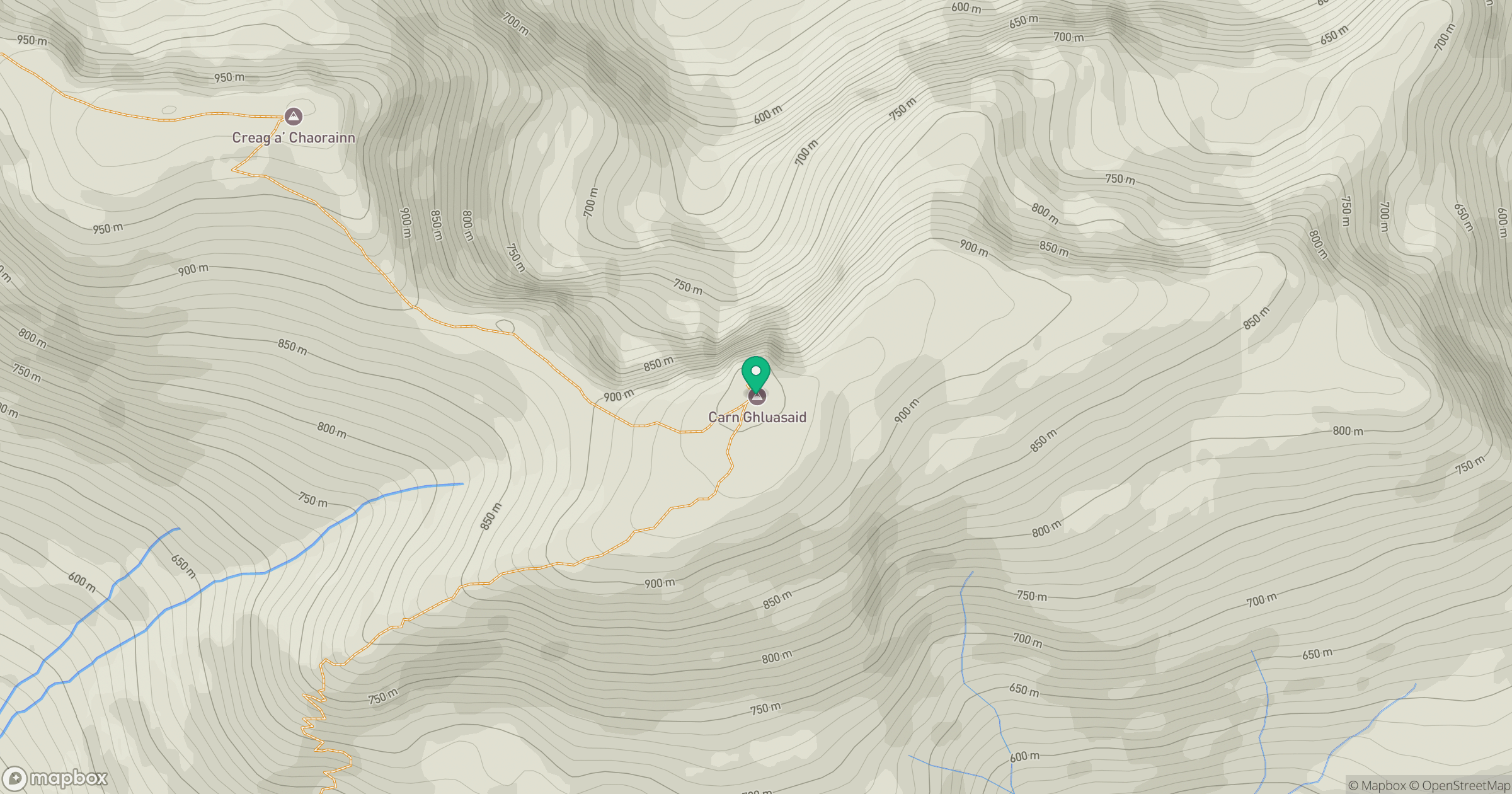 Carn Ghluasaid location map