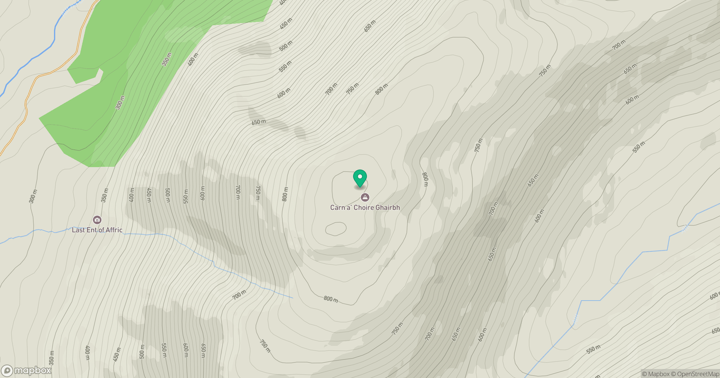 Carn a' Choire Ghairbh location map