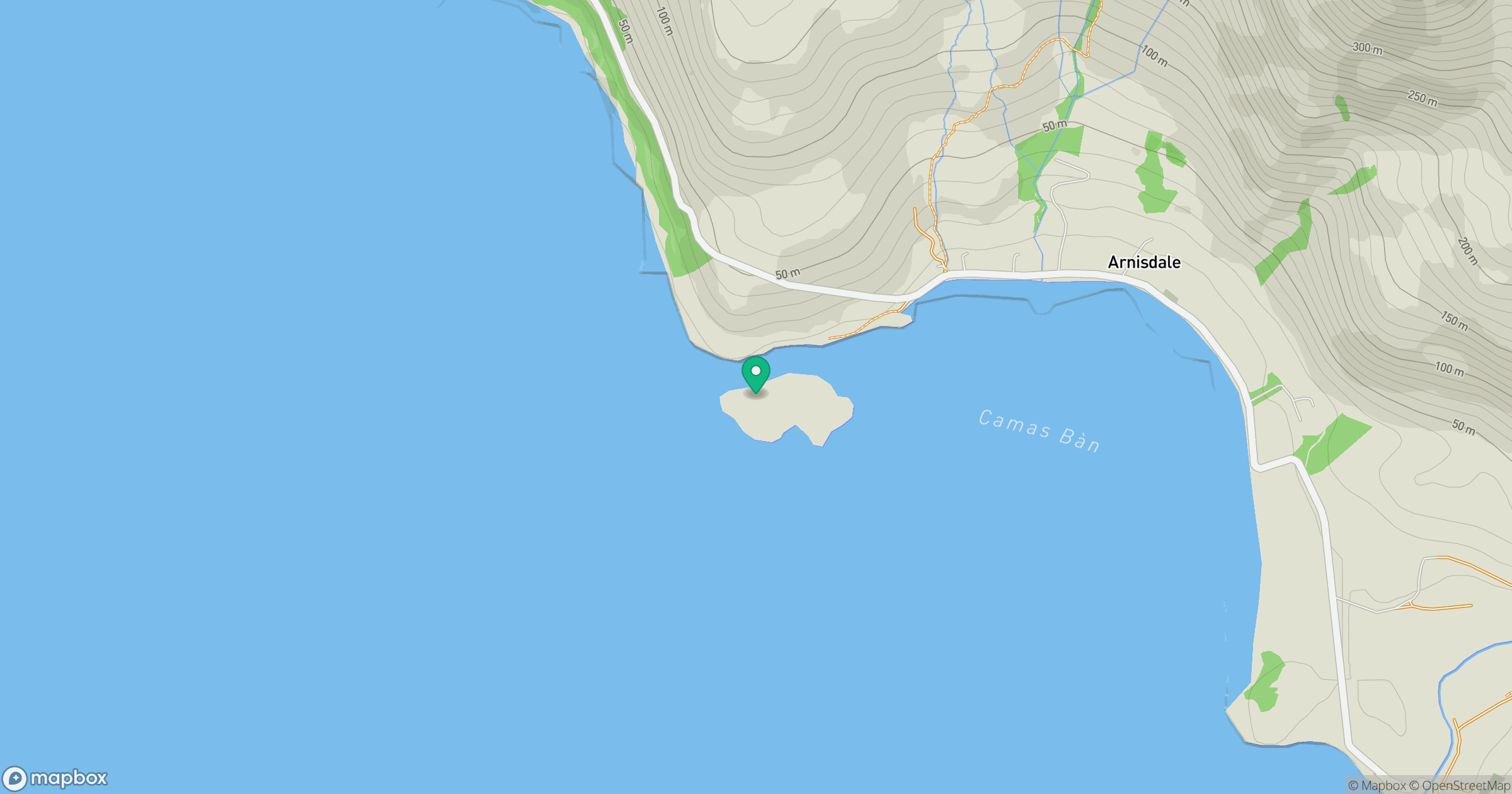 Eilean Tioram location map