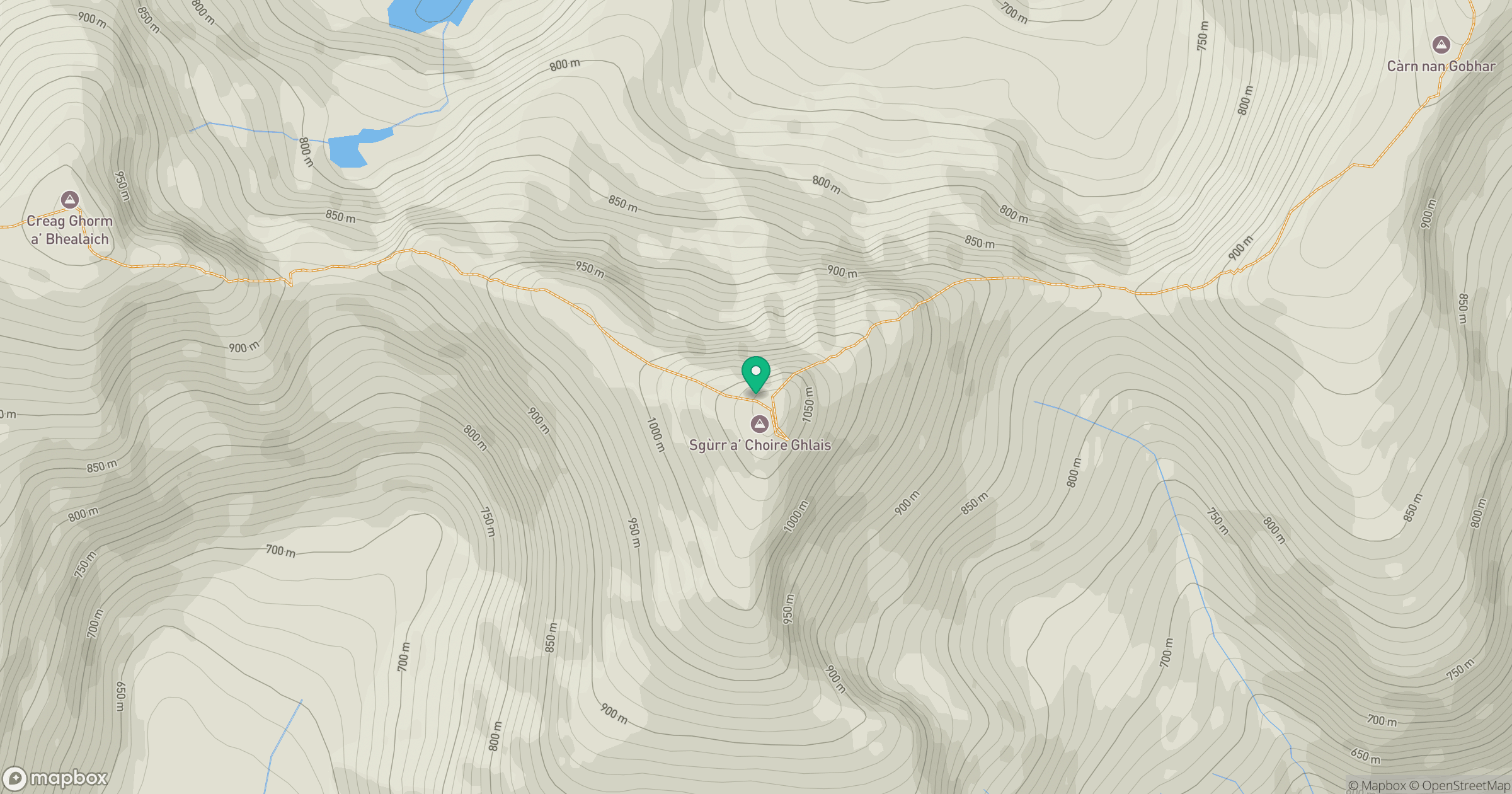 Sgurr a' Choire Ghlais location map