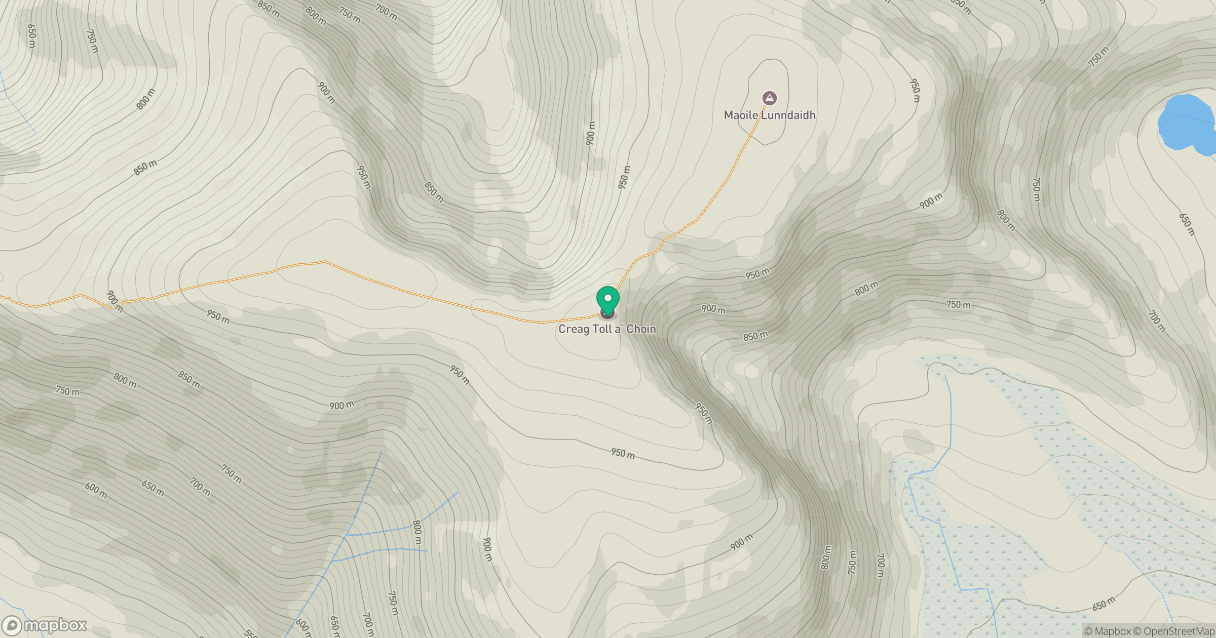 Creag Toll a' Choin location map