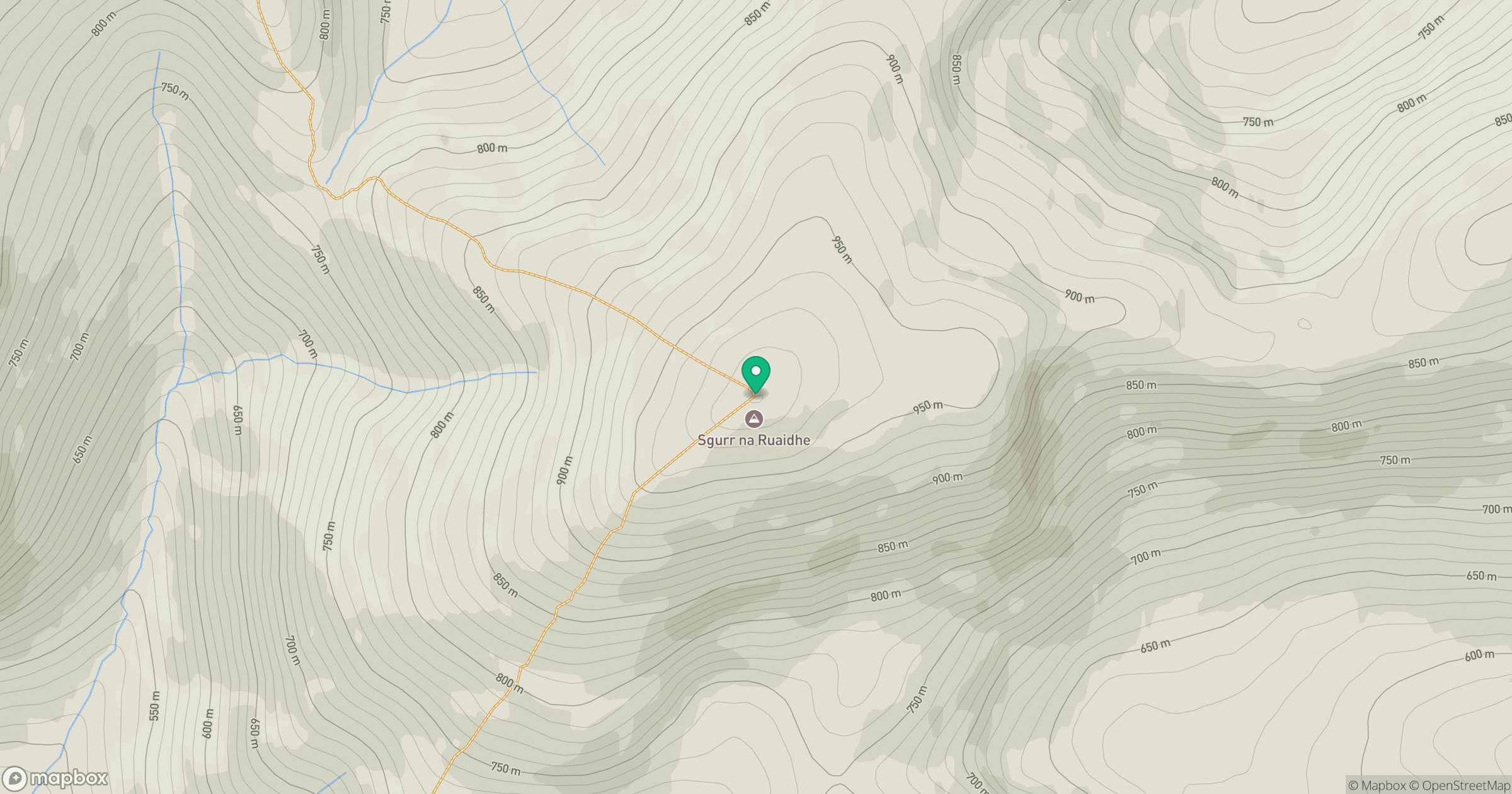 Sgurr na Ruaidhe location map